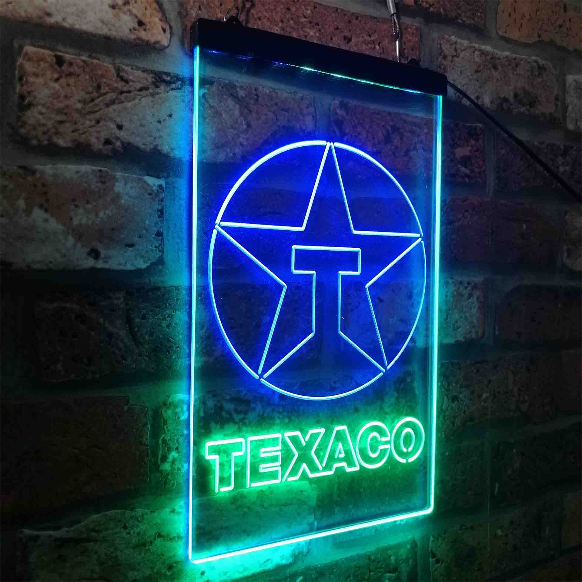 Texaco Oil Station LED Neon Sign