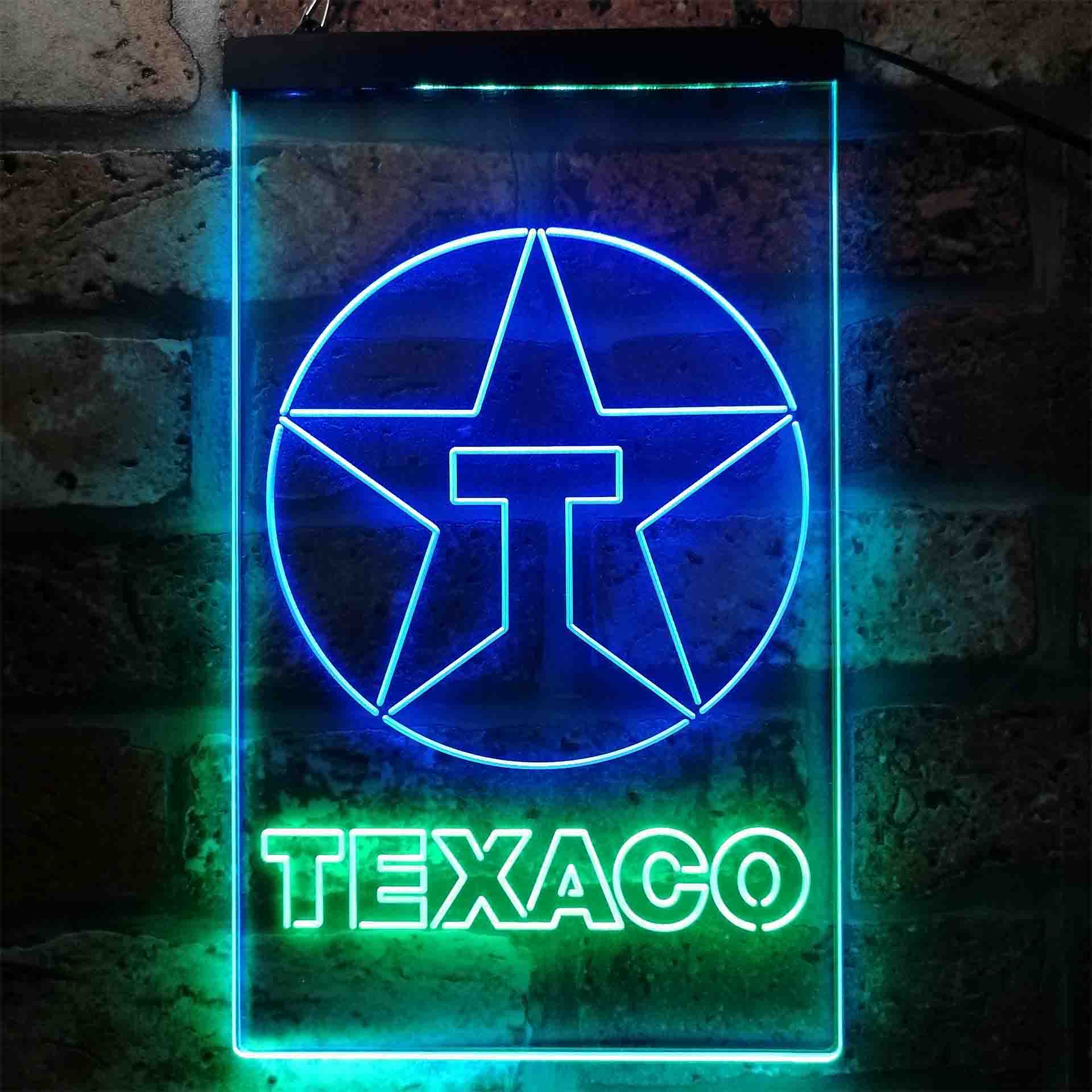 Texaco Oil Station LED Neon Sign