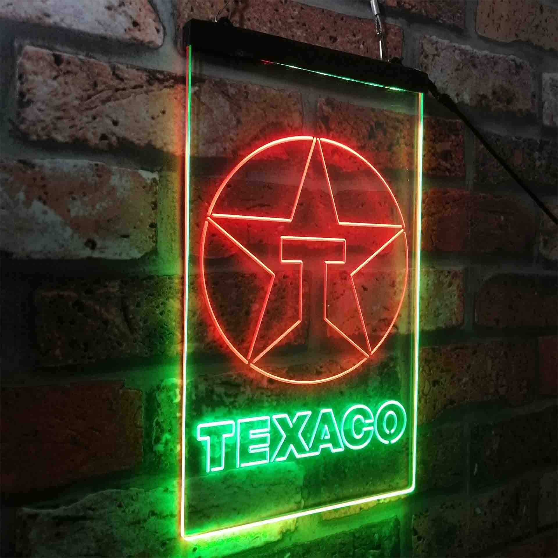 Texaco Oil Station LED Neon Sign