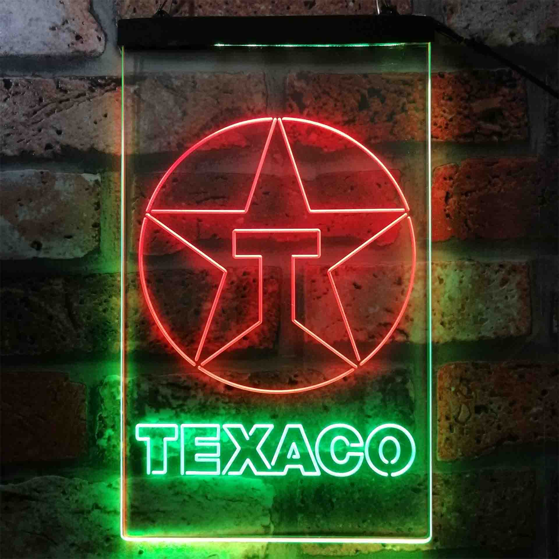 Texaco Oil Station LED Neon Sign