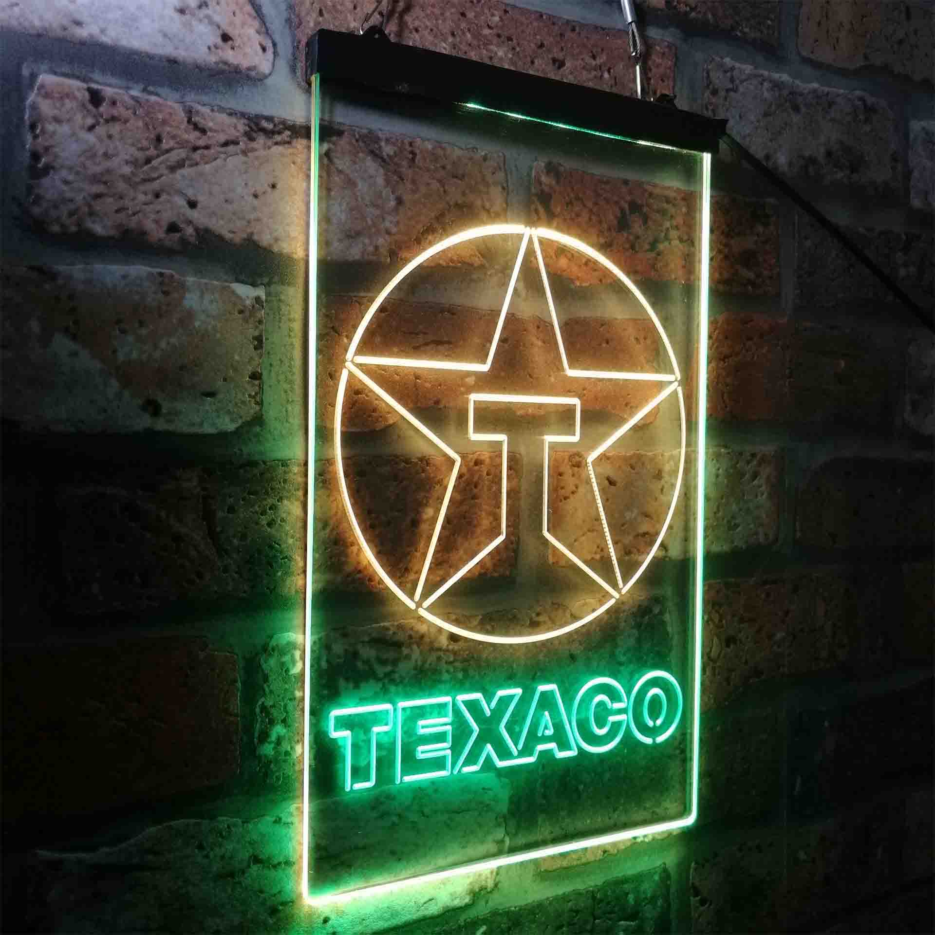 Texaco Oil Station LED Neon Sign