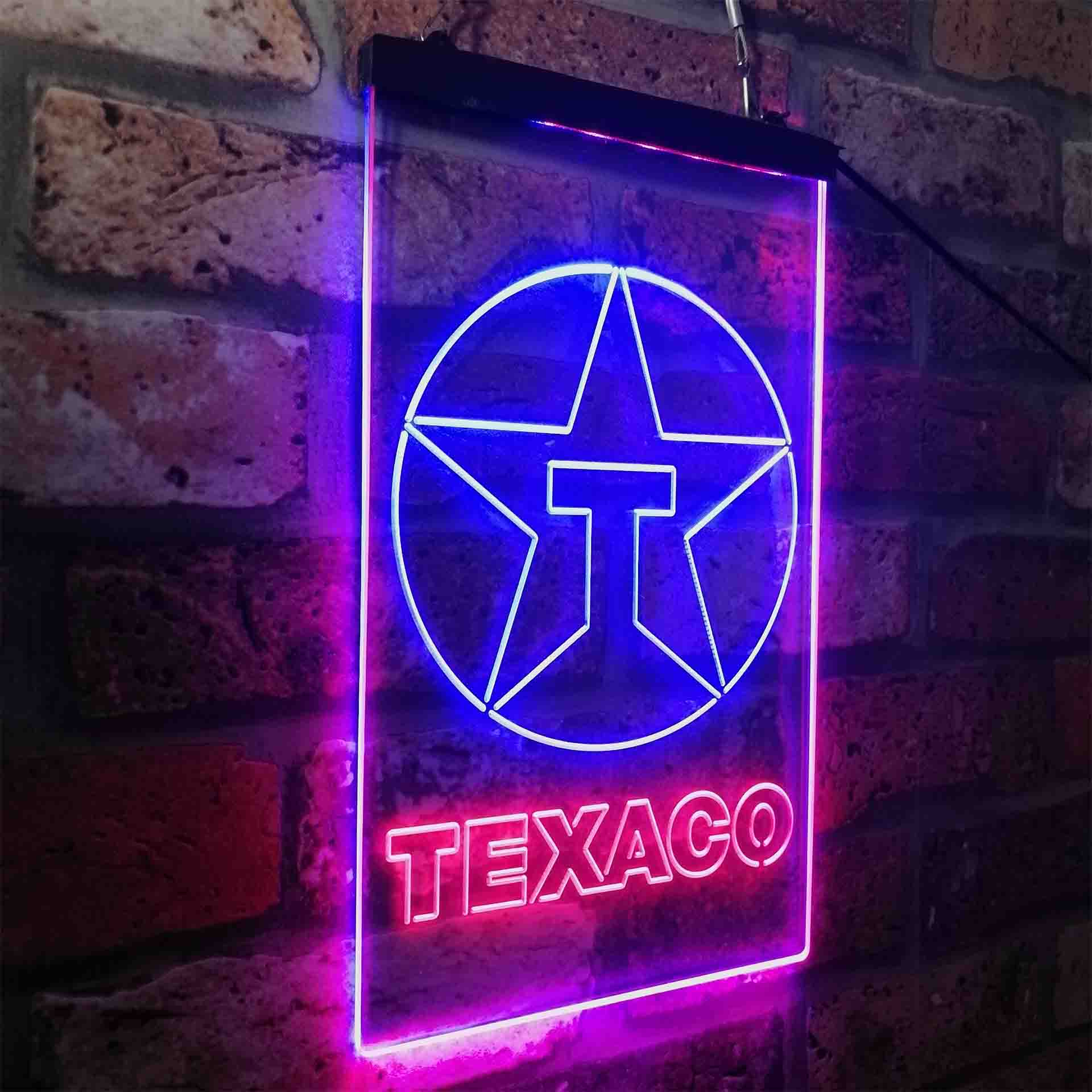 Texaco Oil Station LED Neon Sign