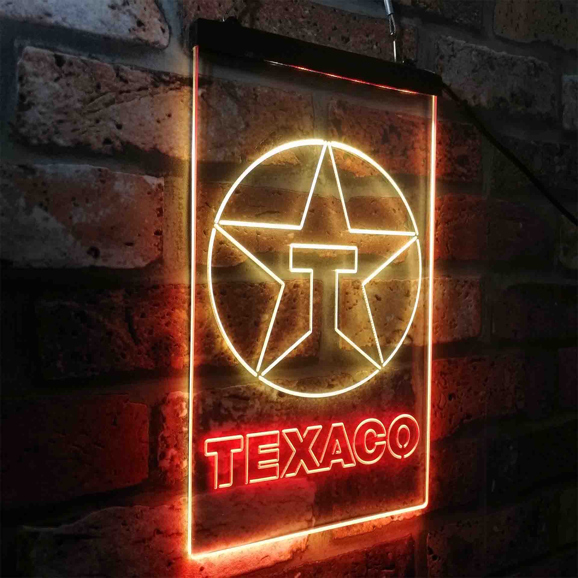 Texaco Oil Station LED Neon Sign