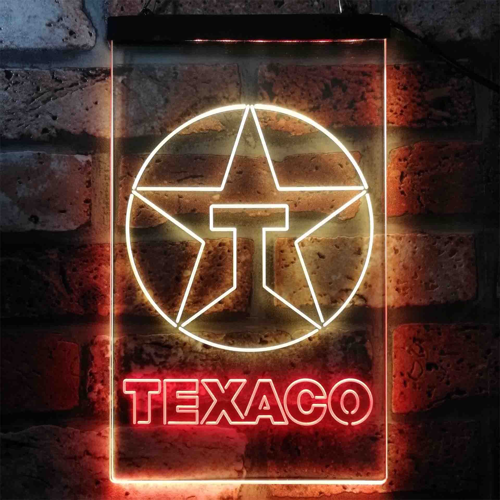 Texaco Oil Station LED Neon Sign