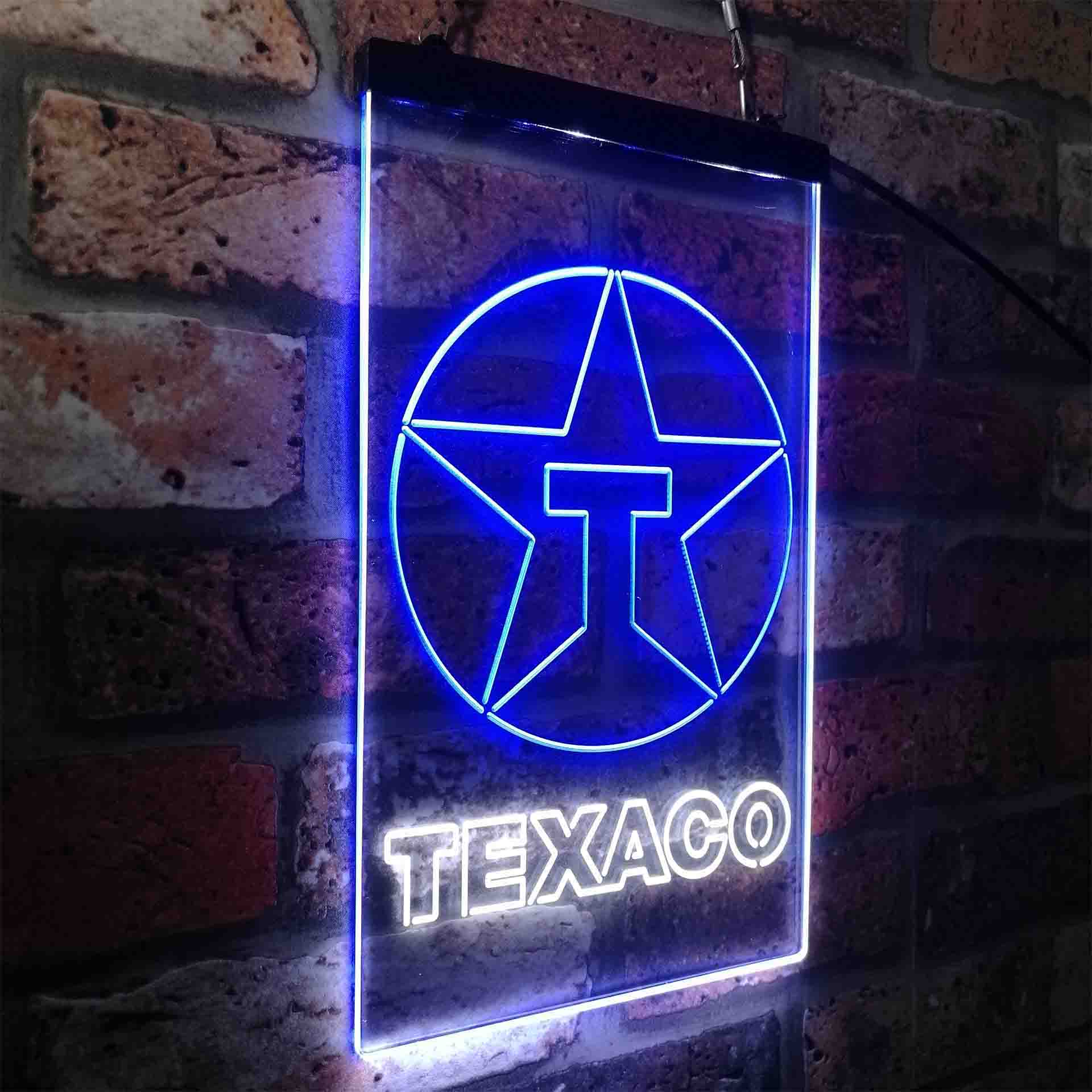 Texaco Oil Station LED Neon Sign