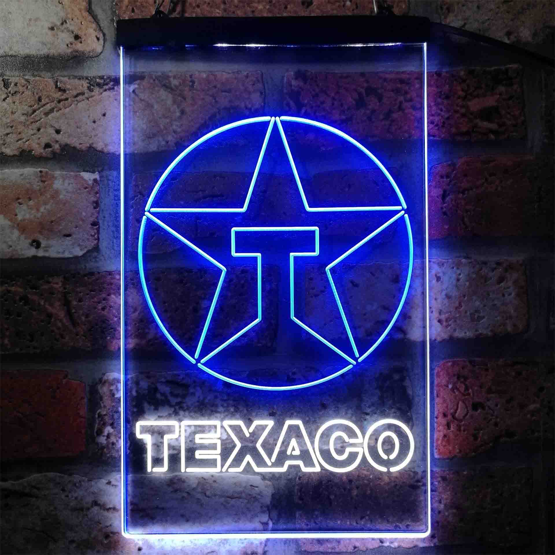 Texaco Oil Station LED Neon Sign