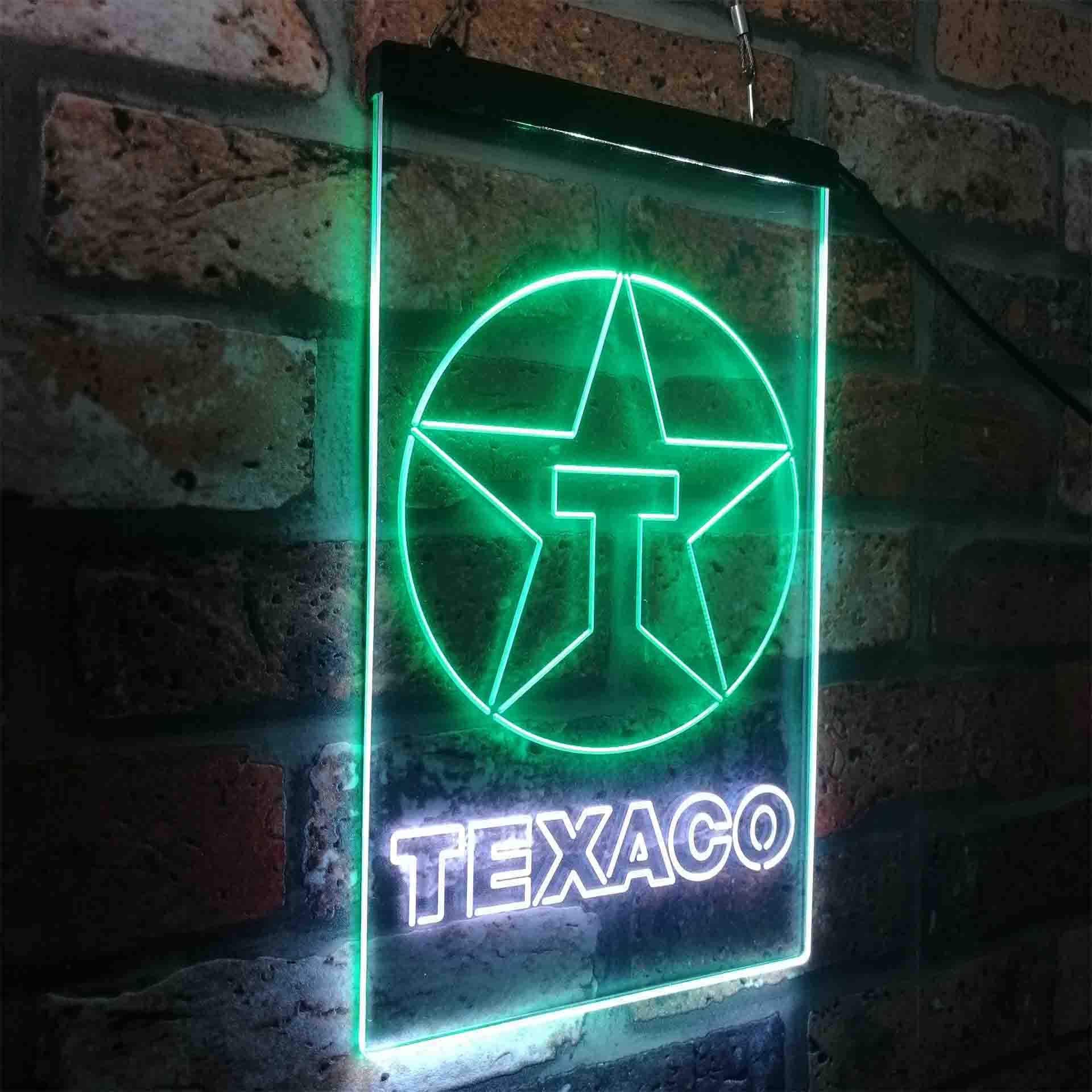 Texaco Oil Station LED Neon Sign