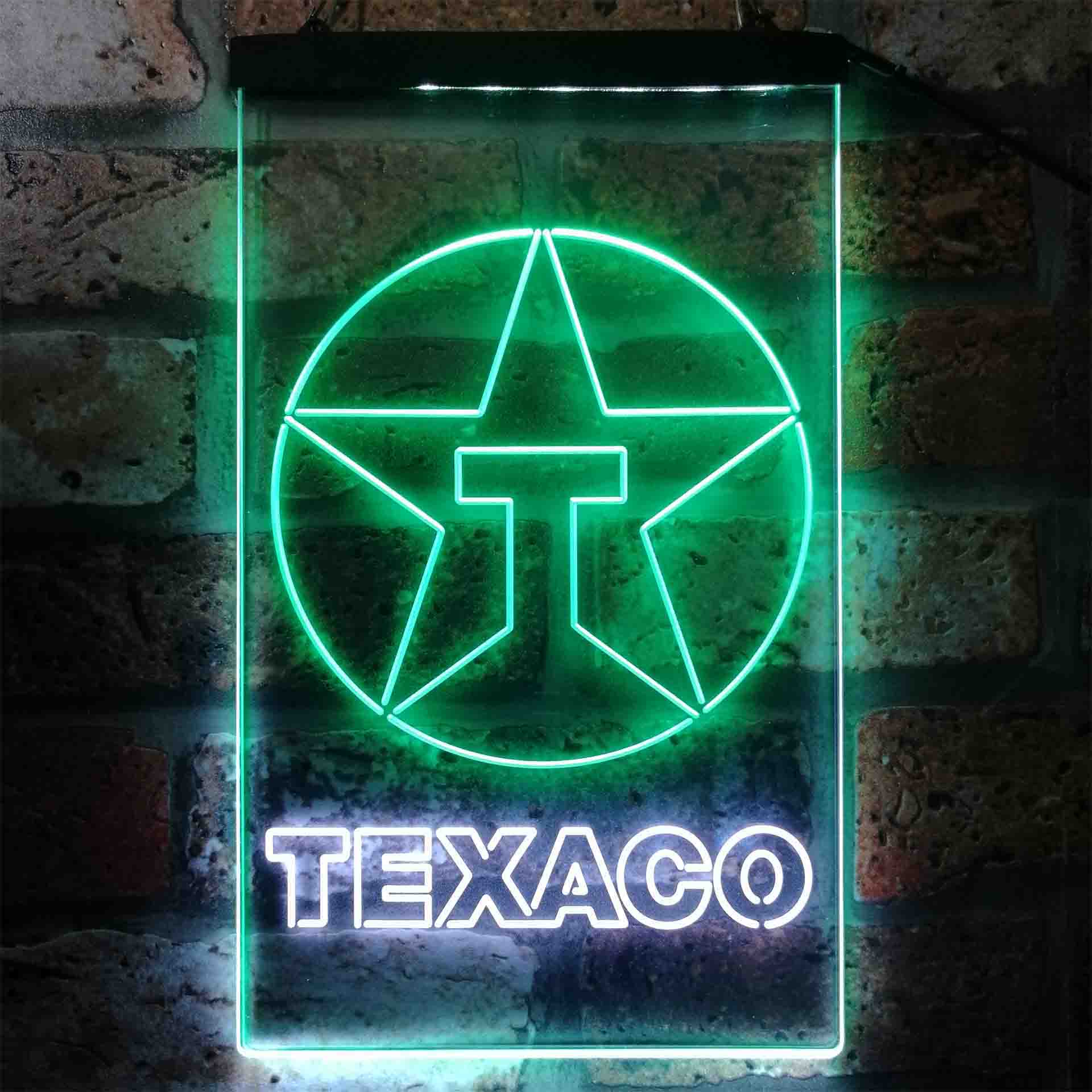 Texaco Oil Station LED Neon Sign