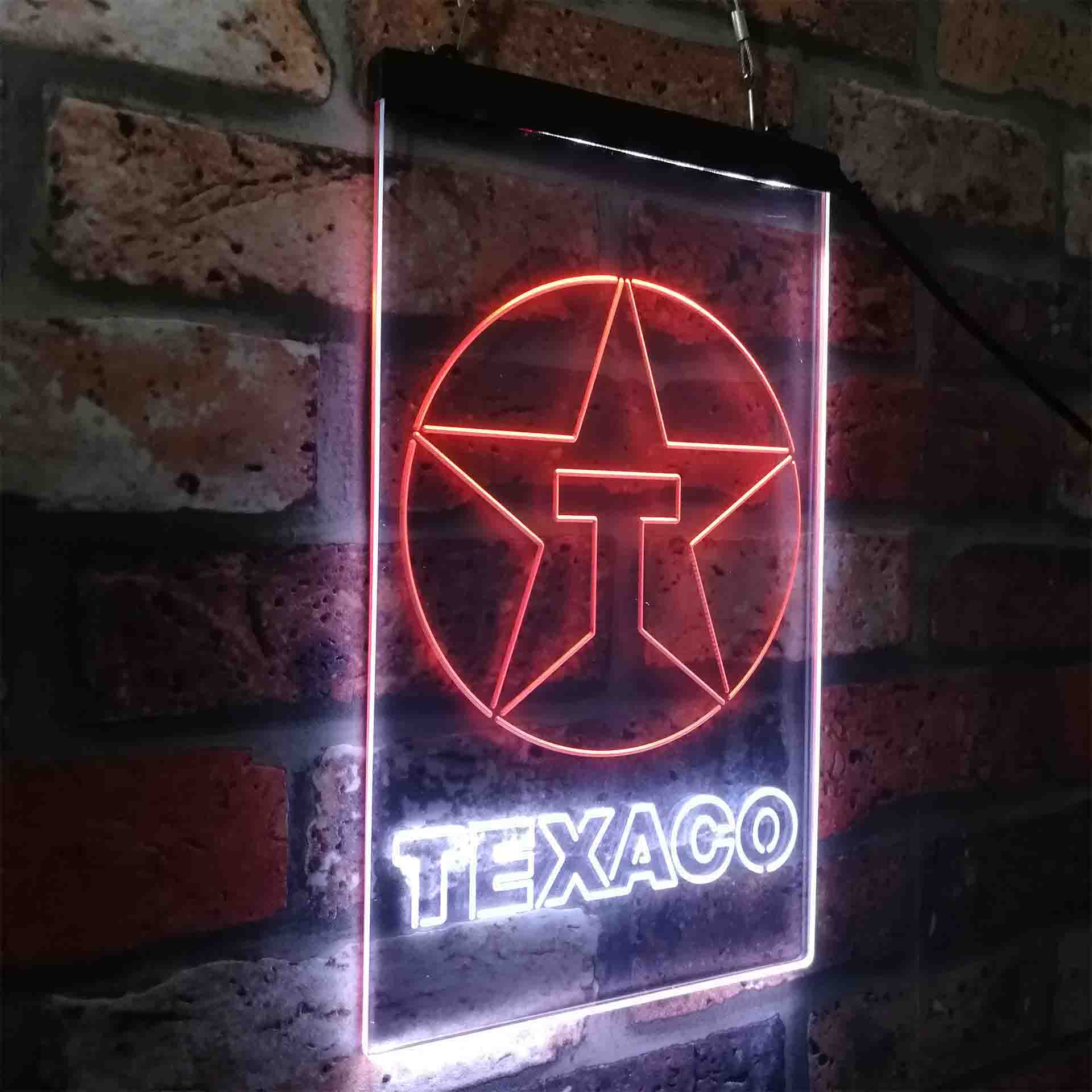 Texaco Oil Station LED Neon Sign