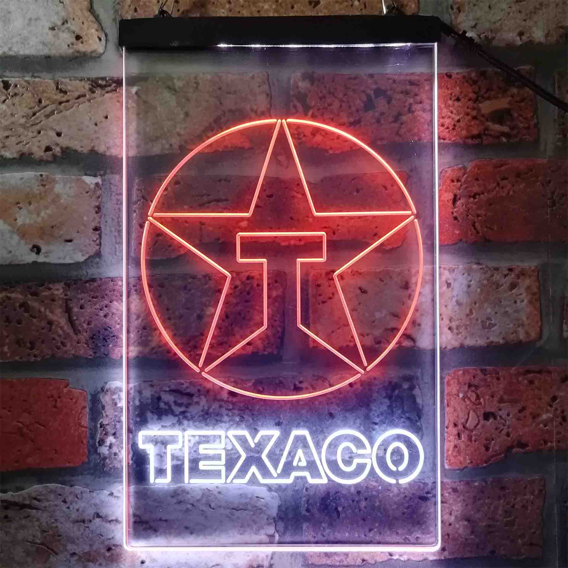 Texaco Oil Station LED Neon Sign