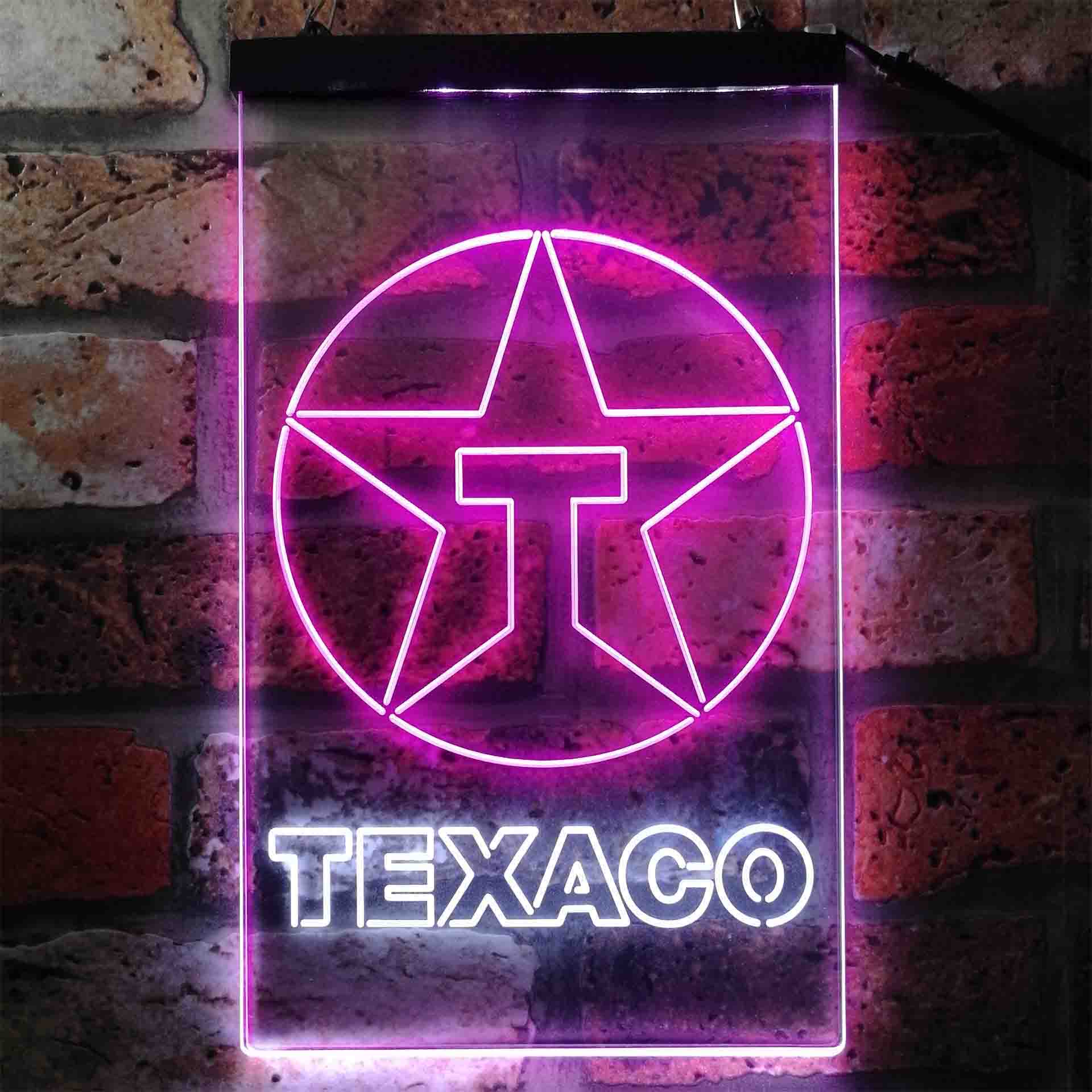 Texaco Oil Station LED Neon Sign