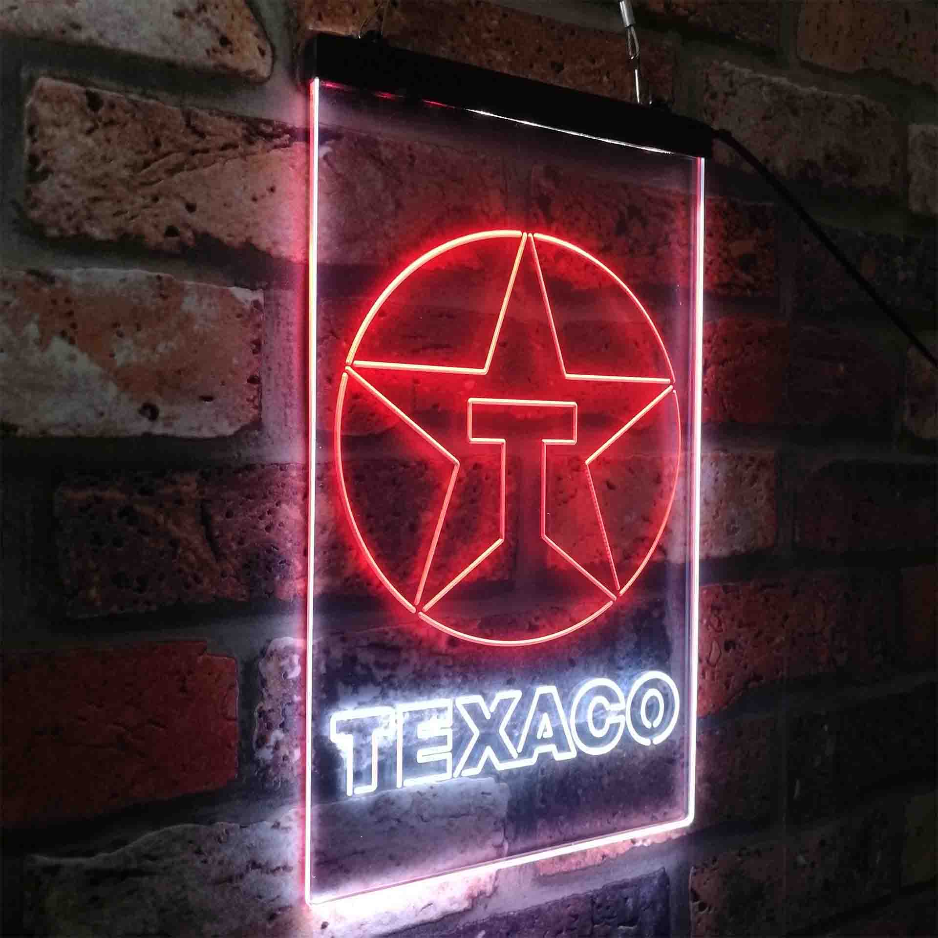 Texaco Oil Station LED Neon Sign