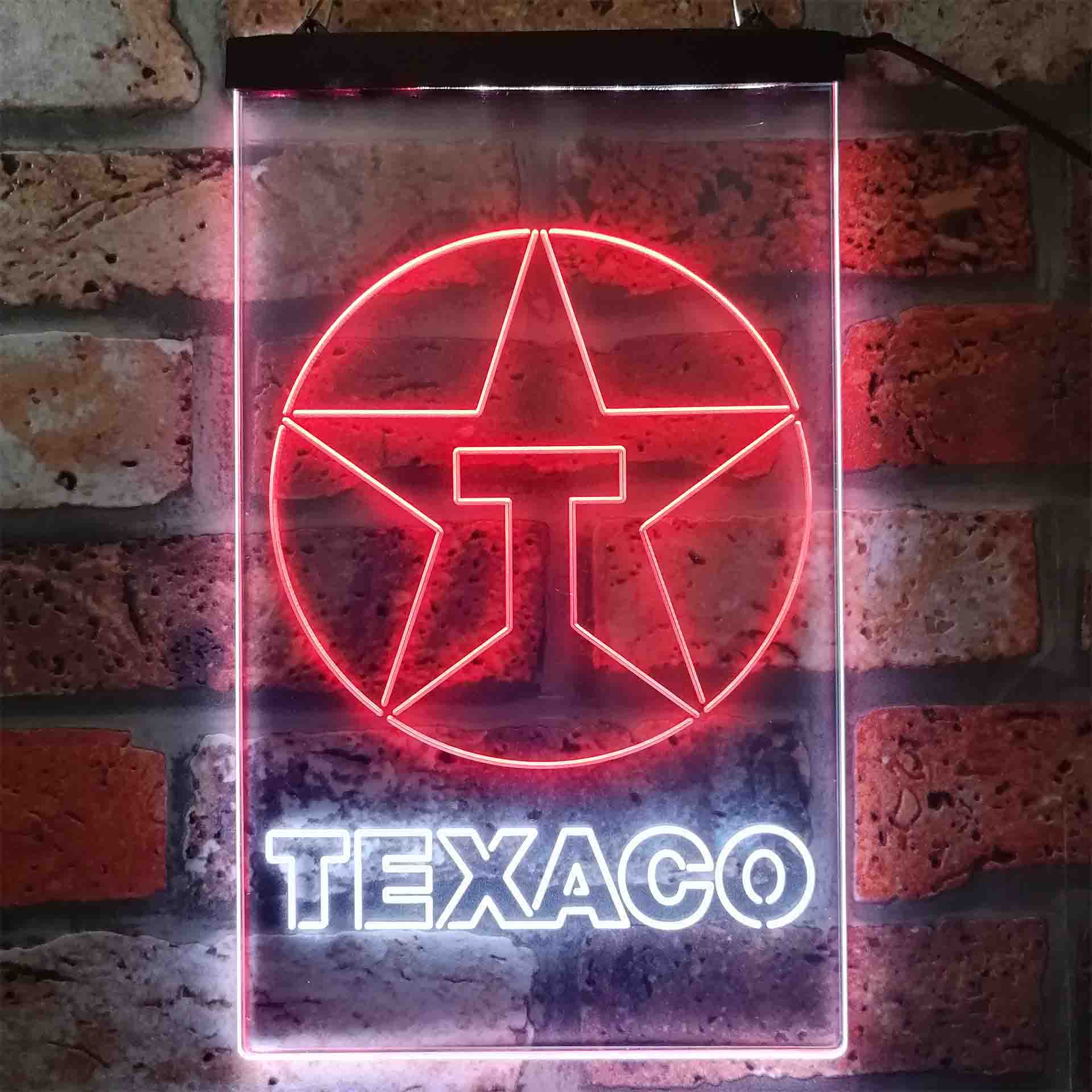 Texaco Oil Station LED Neon Sign