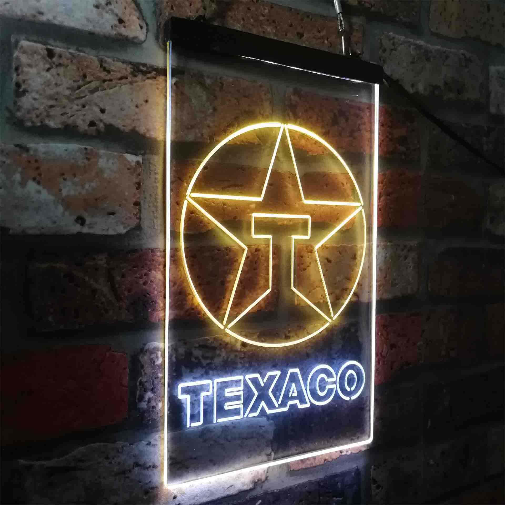 Texaco Oil Station LED Neon Sign