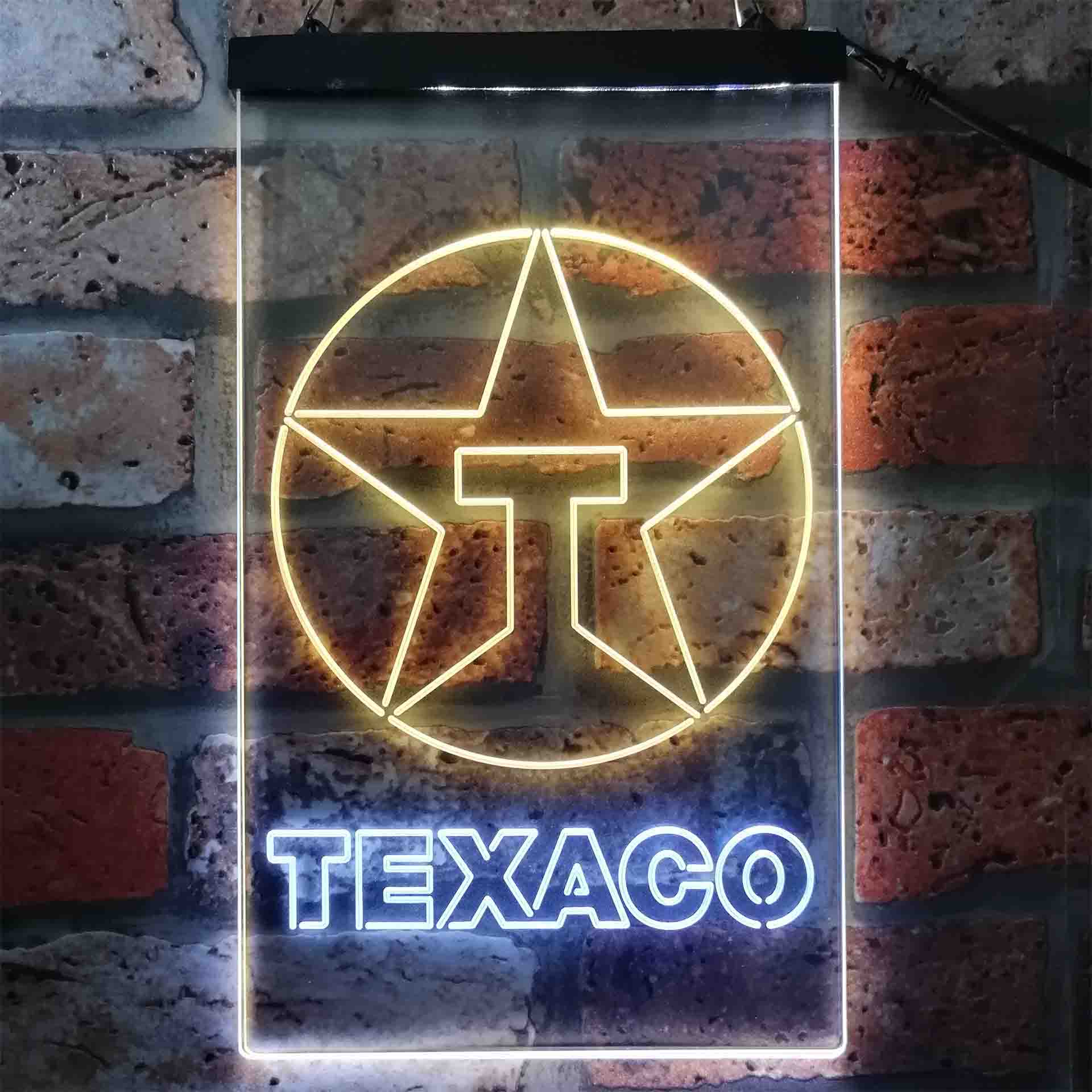 Texaco Oil Station LED Neon Sign