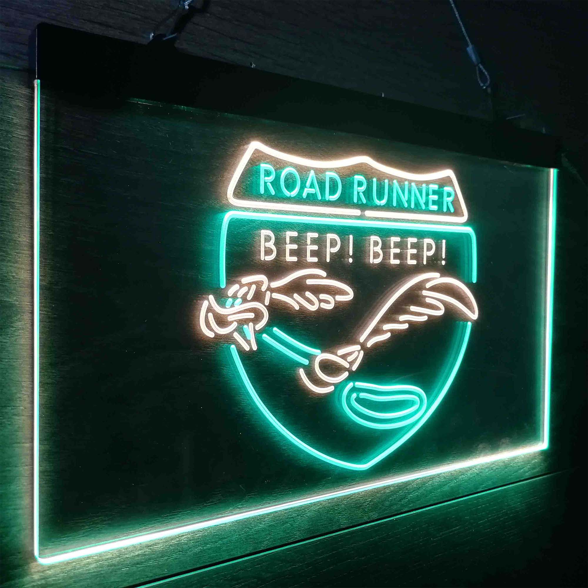 Road Runner Beep Beep LED Neon Sign