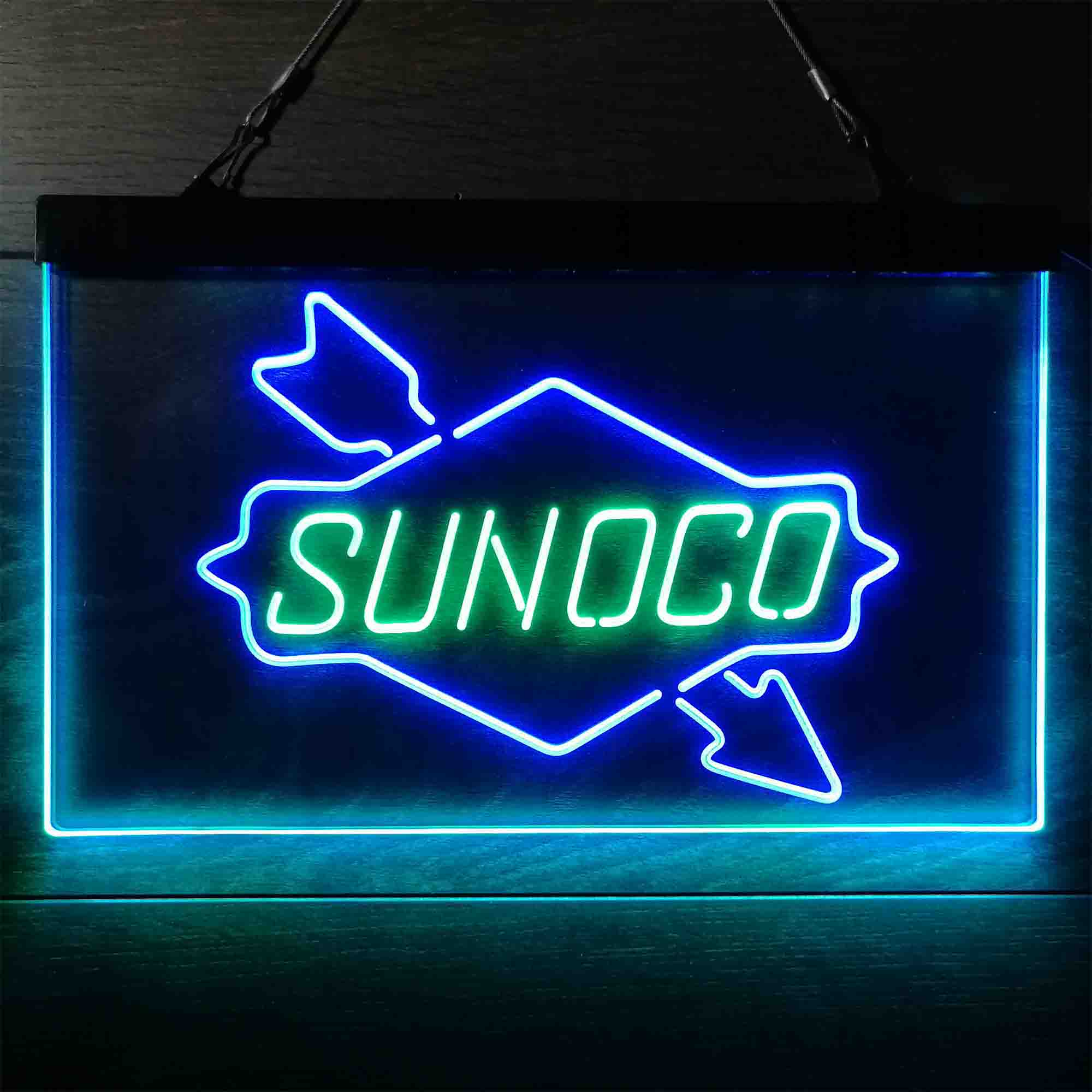 Sunoco Gas Gasoline LED Neon Sign