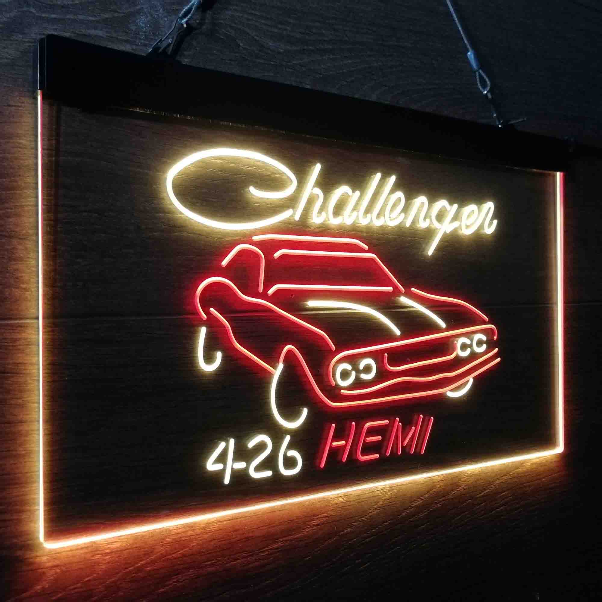 426 Hemi Challenger Dodge LED Neon Sign