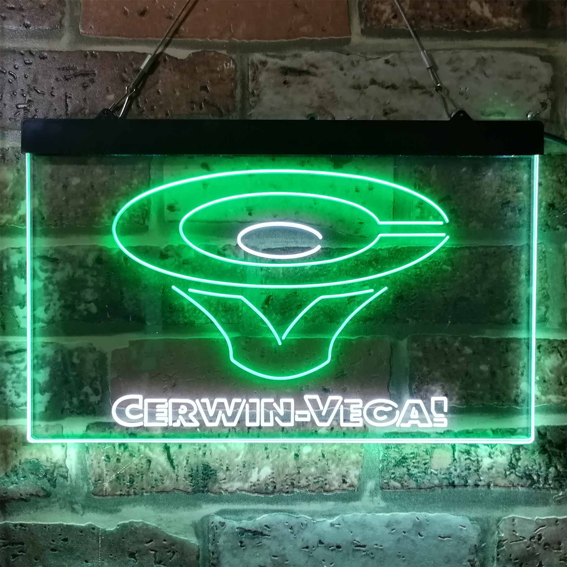 Cerwin-Vega Logo Neon LED Sign