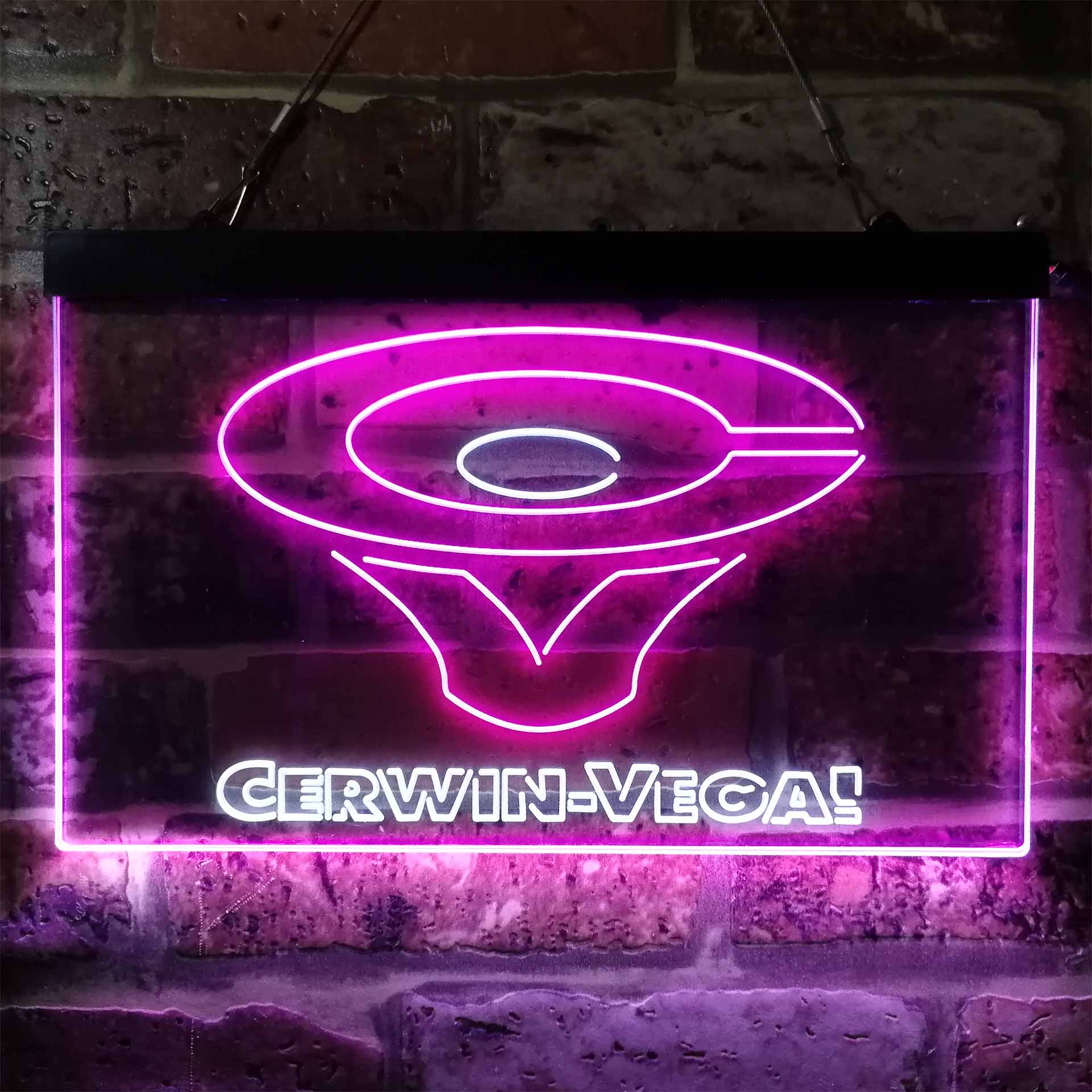 Cerwin-Vega Logo Neon LED Sign