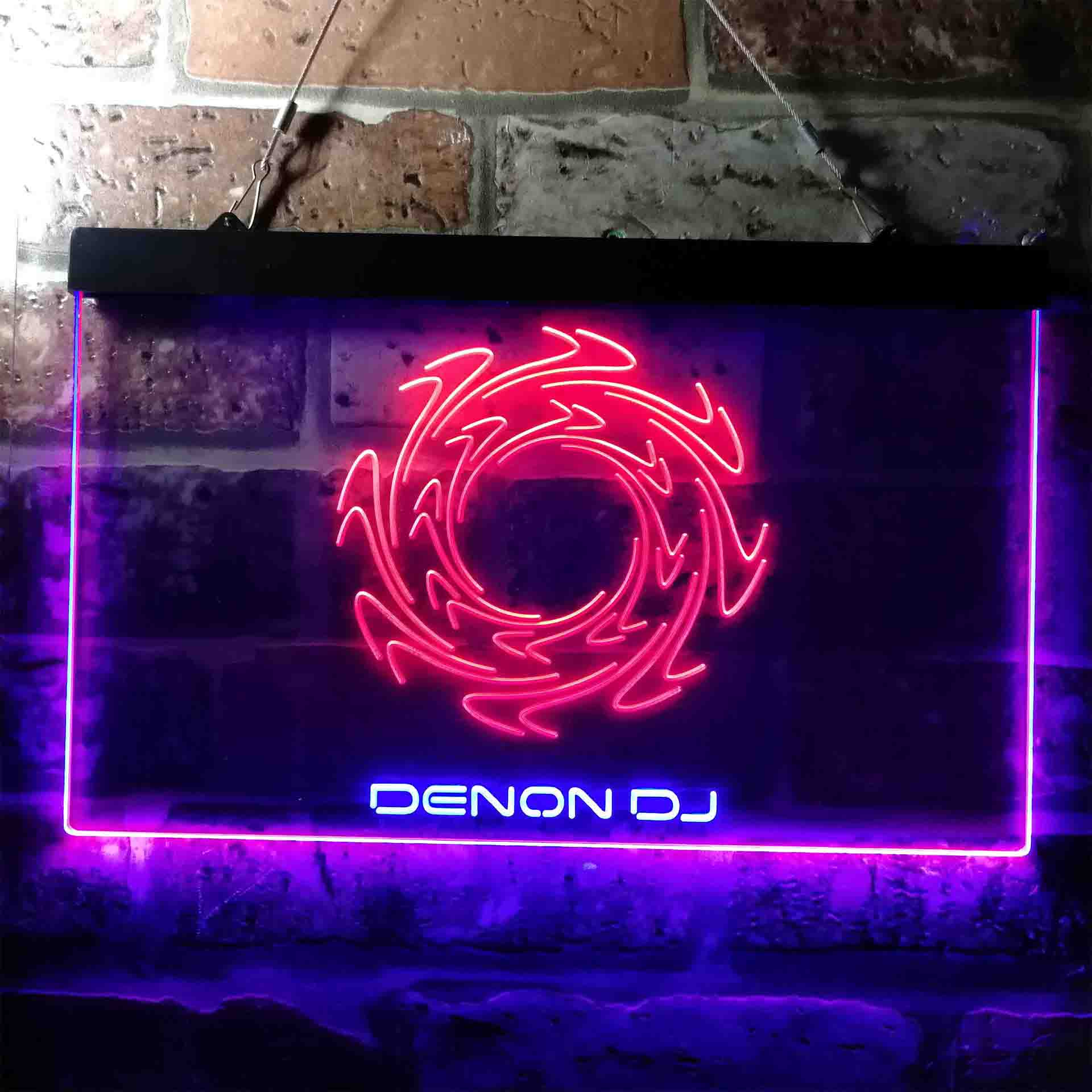 Denon DJ Logo Neon LED Sign