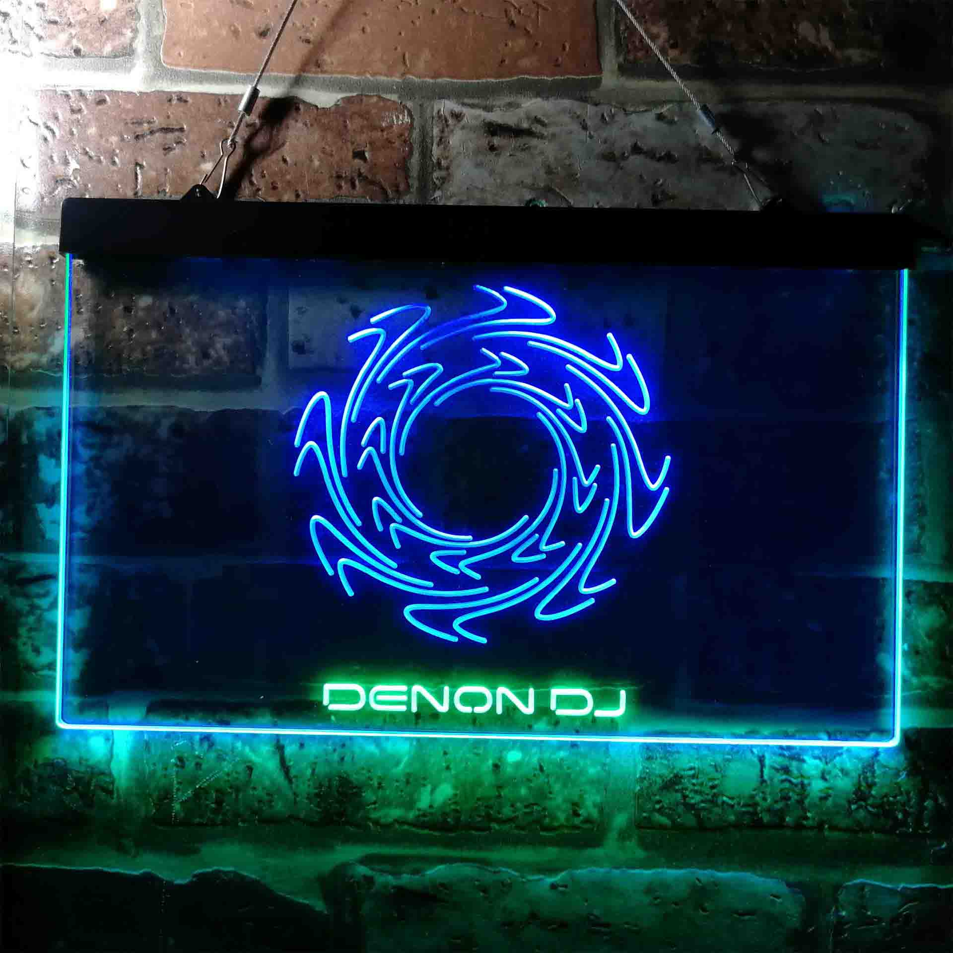 Denon DJ Logo Neon LED Sign