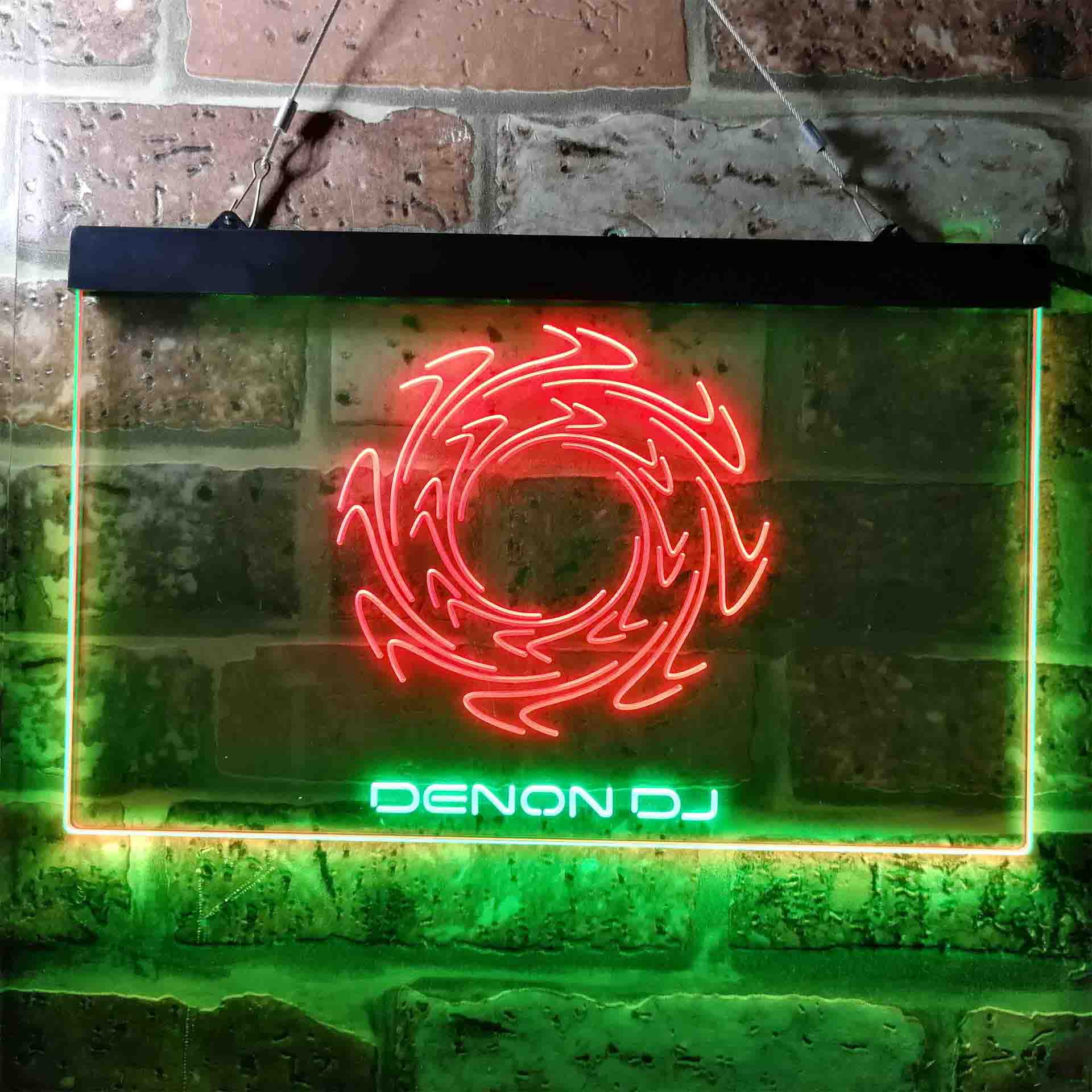 Denon DJ Logo Neon LED Sign