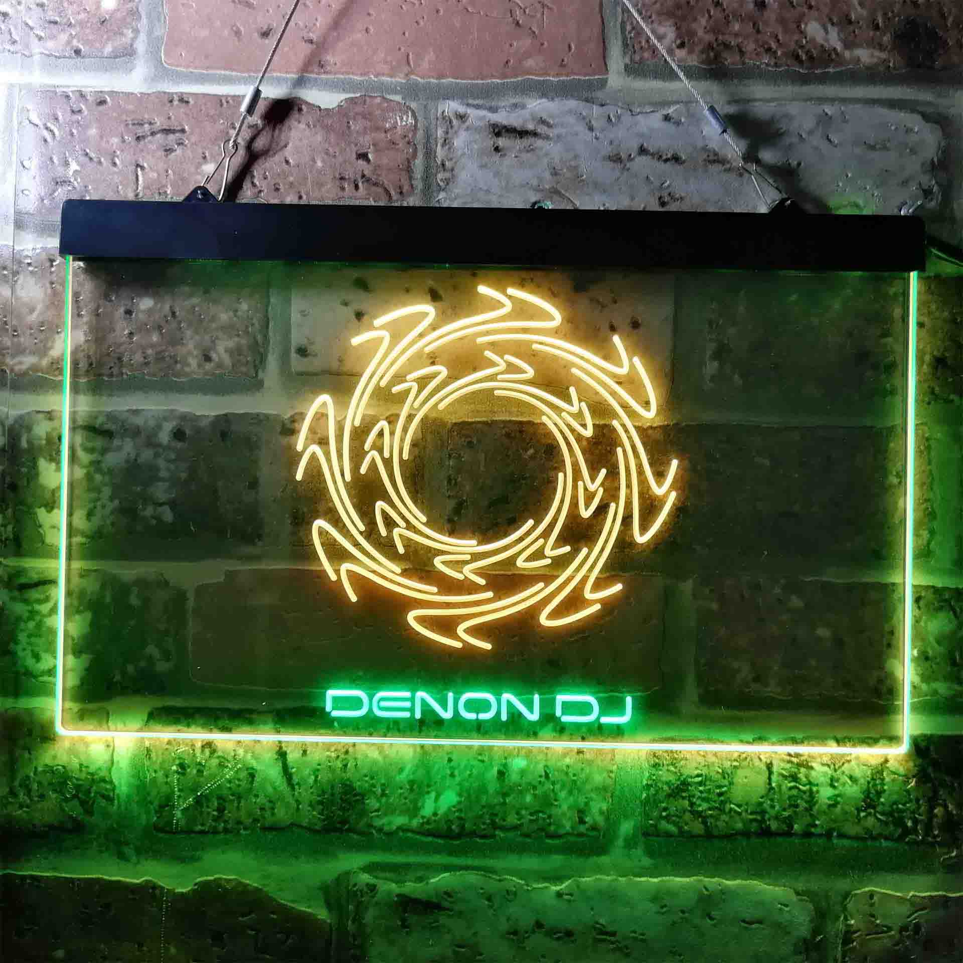 Denon DJ Logo Neon LED Sign