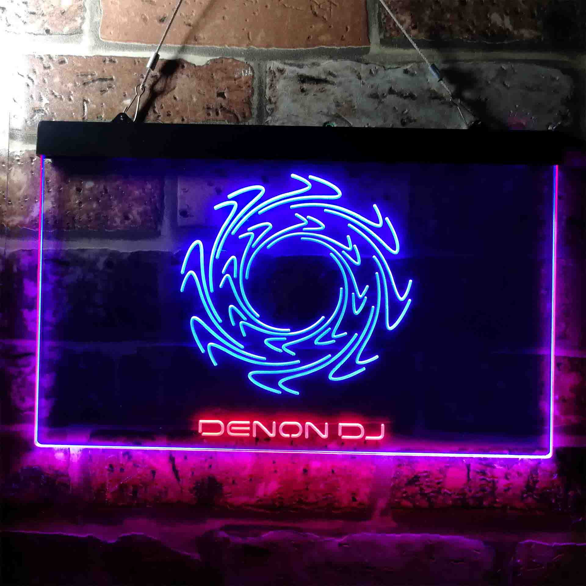 Denon DJ Logo Neon LED Sign