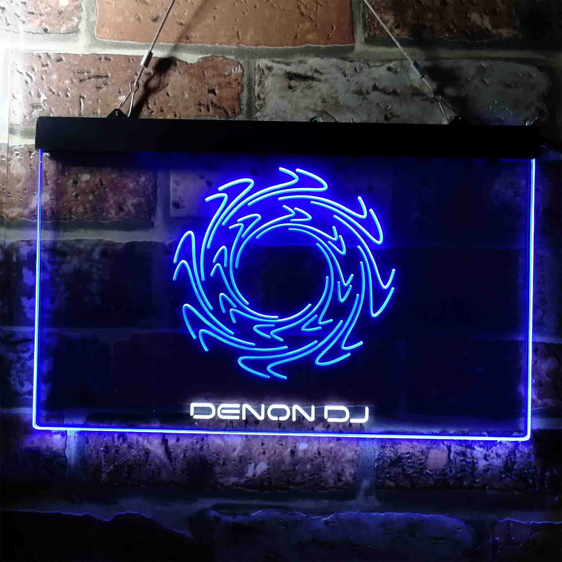 Denon DJ Logo Neon LED Sign