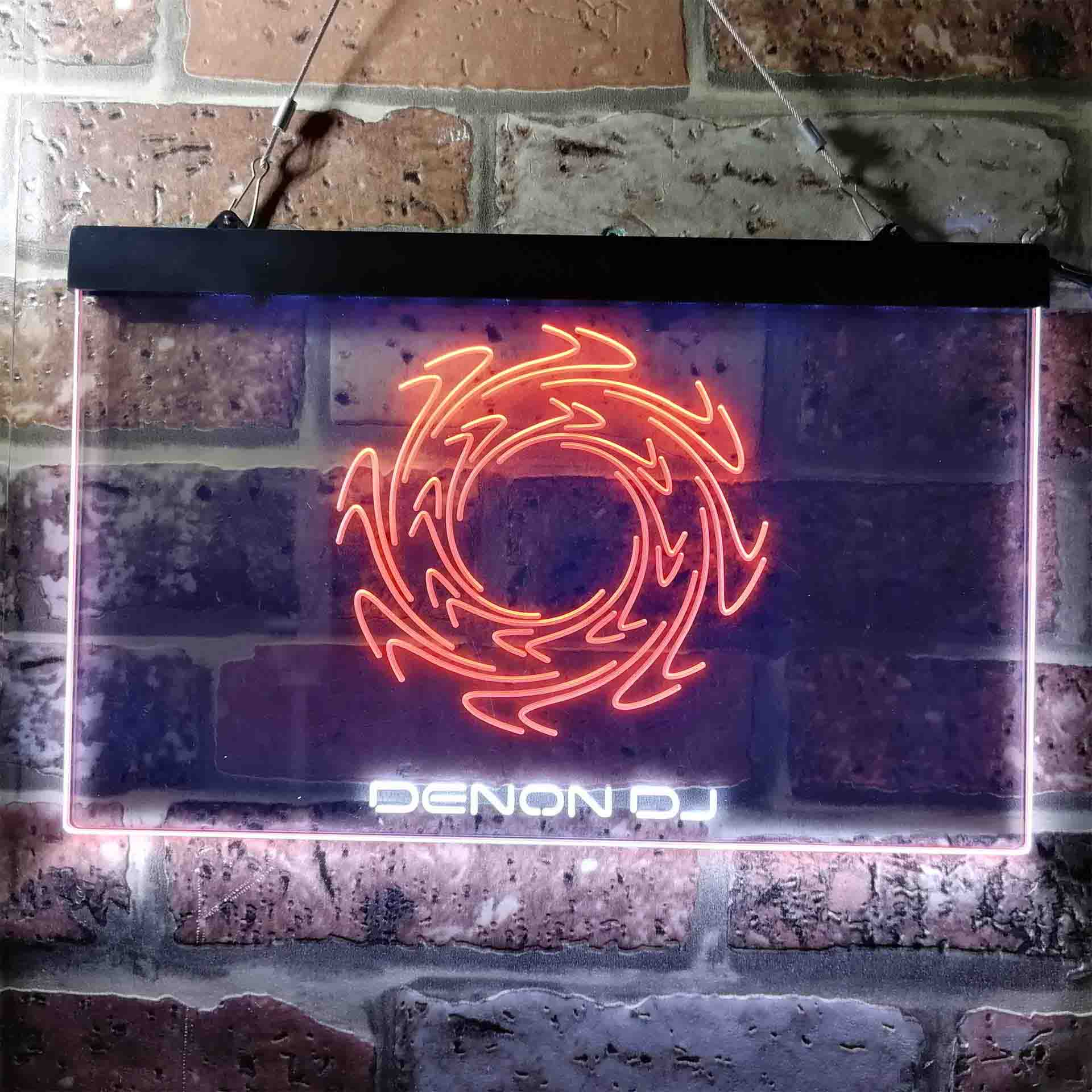 Denon DJ Logo Neon LED Sign