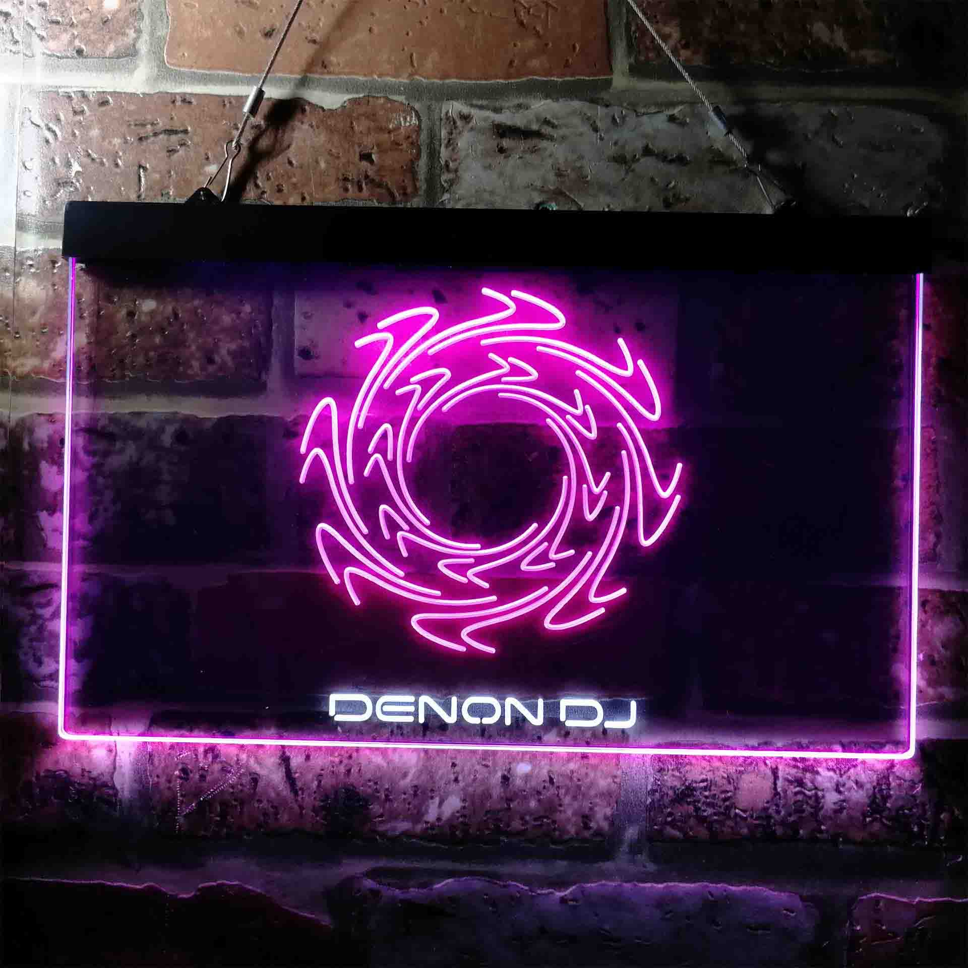 Denon DJ Logo Neon LED Sign