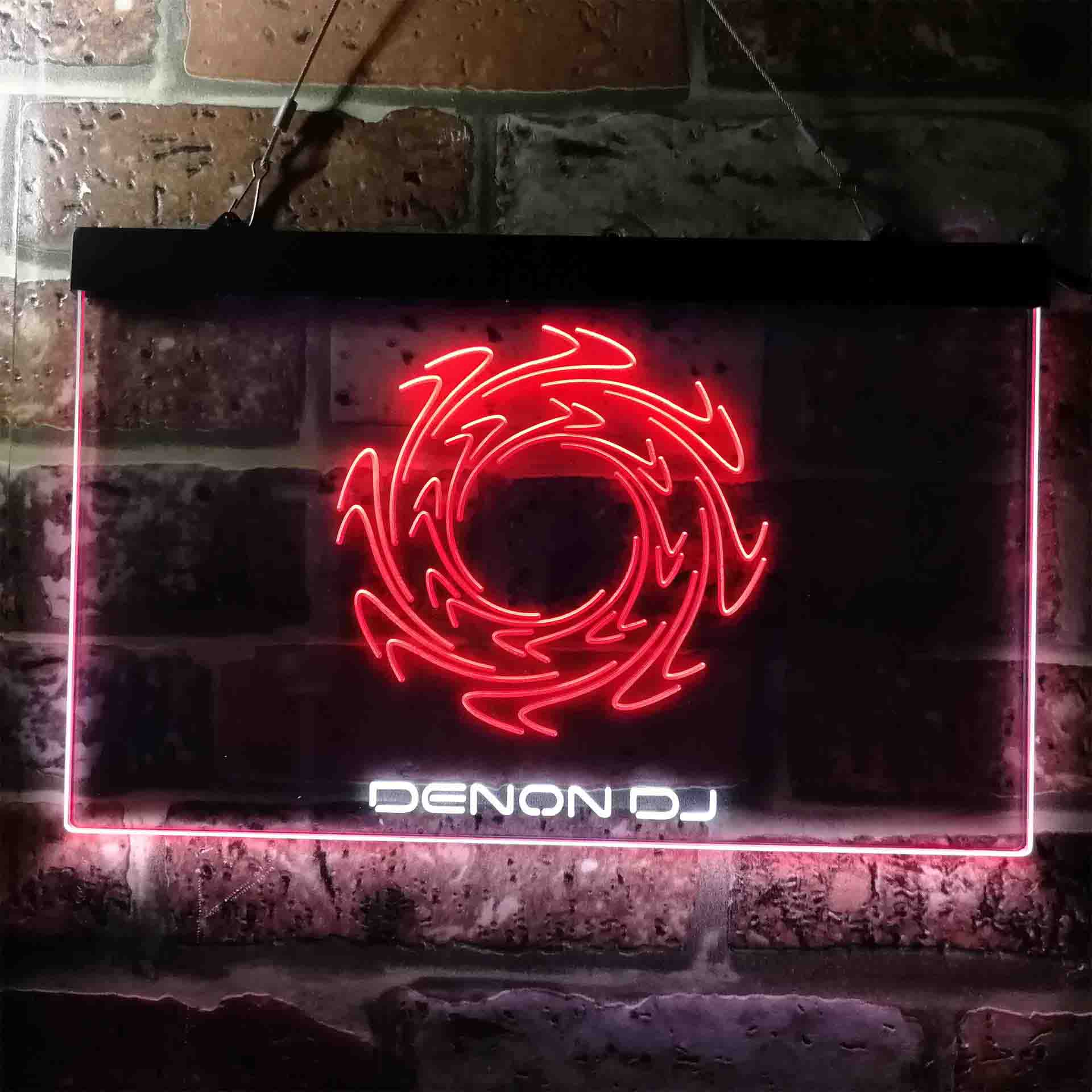 Denon DJ Logo Neon LED Sign