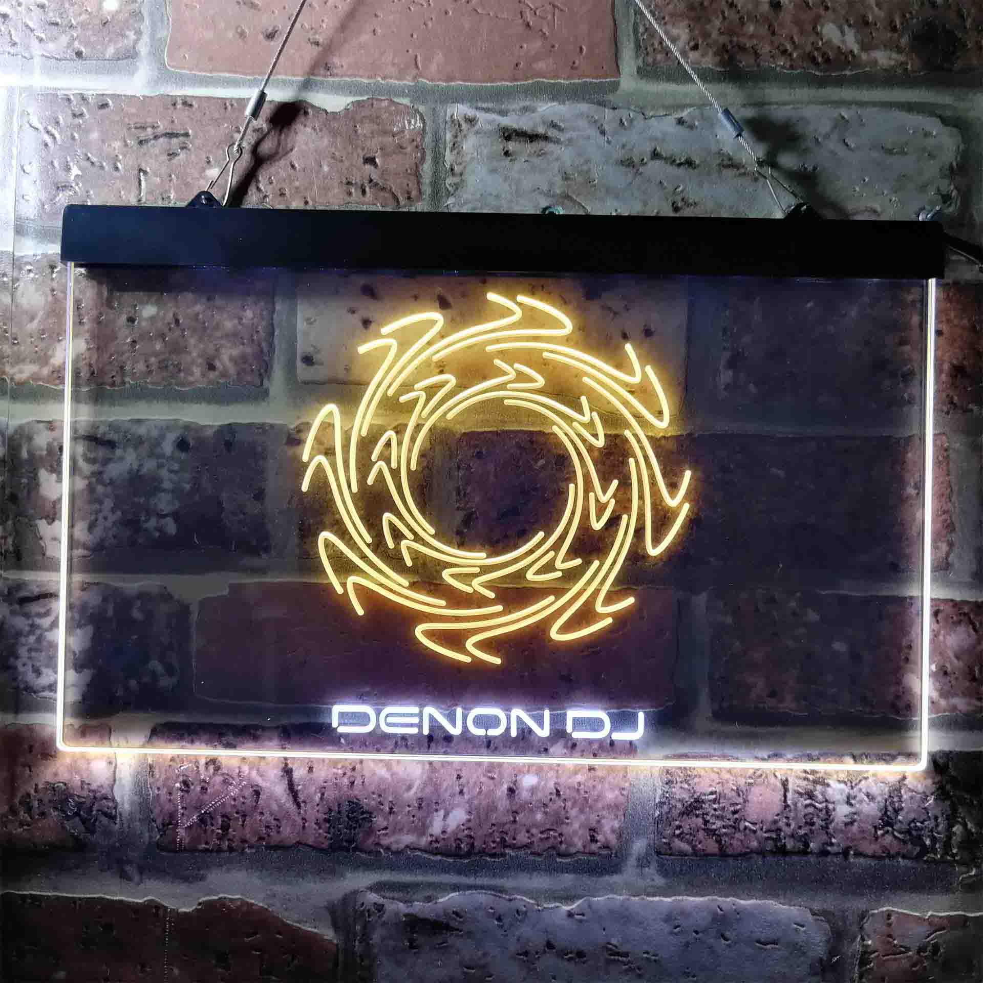 Denon DJ Logo Neon LED Sign