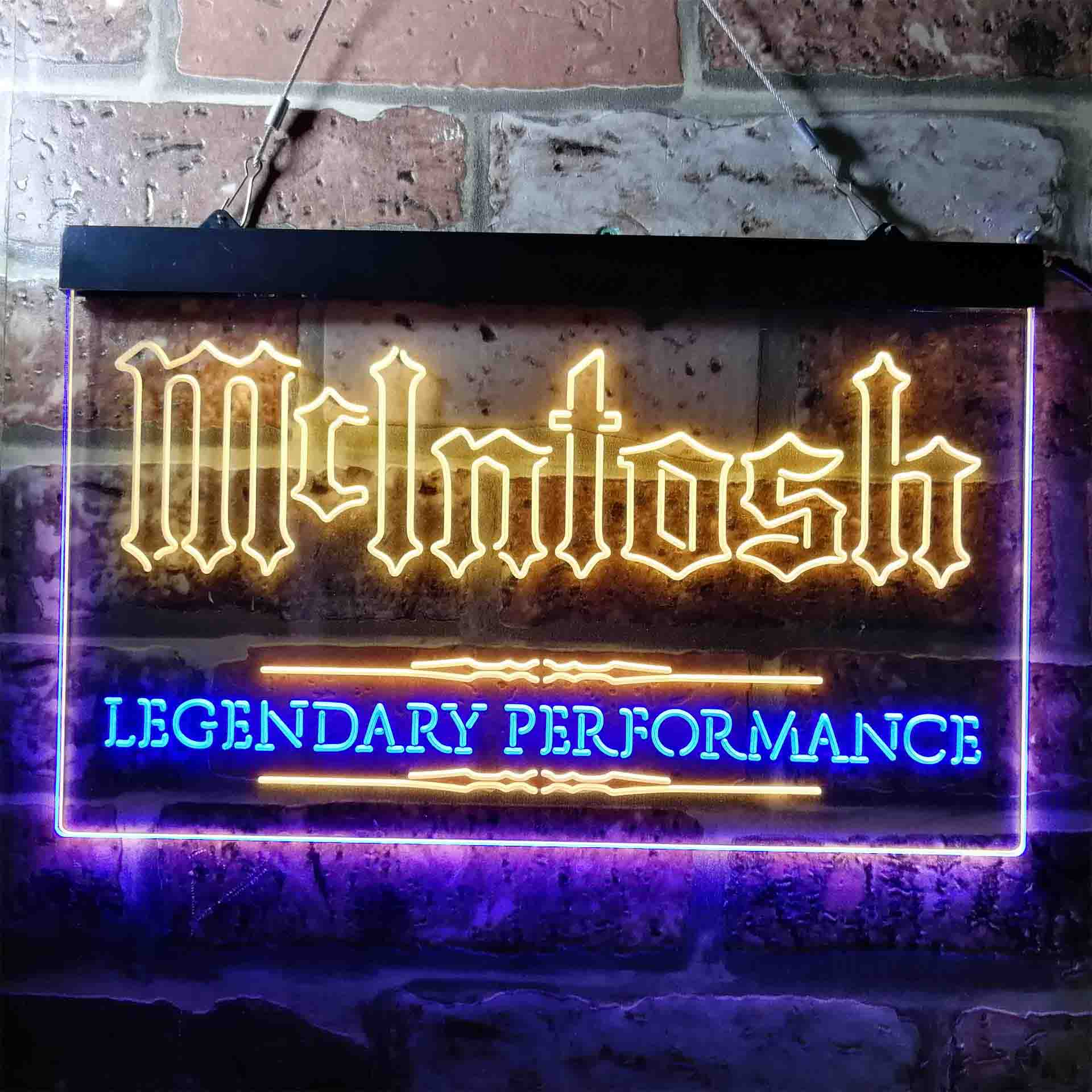 Mcintosh Logo Neon LED Sign