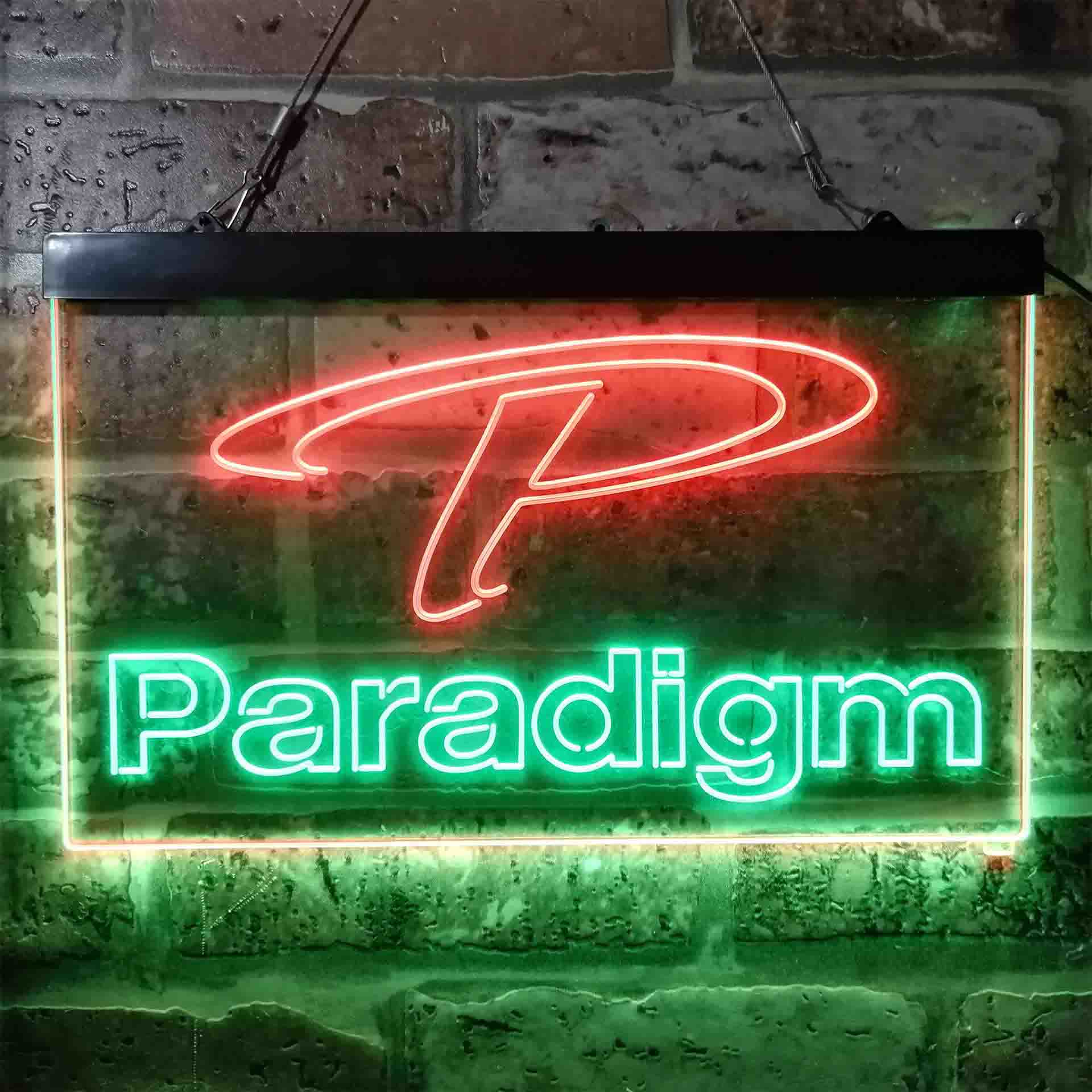 Paradigm Logo Neon LED Sign