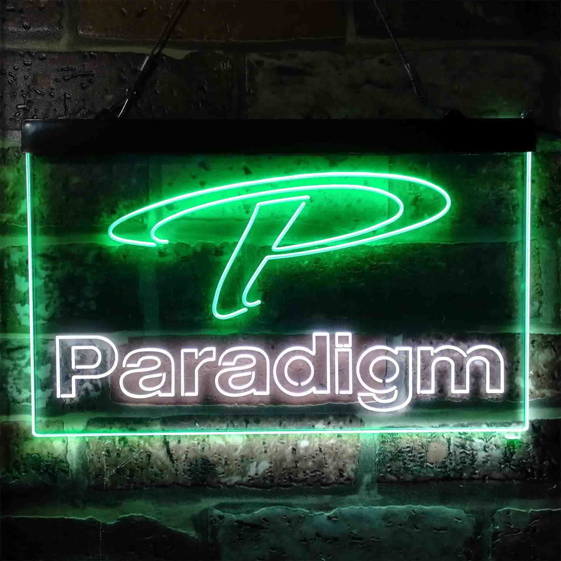 Paradigm Logo Neon LED Sign