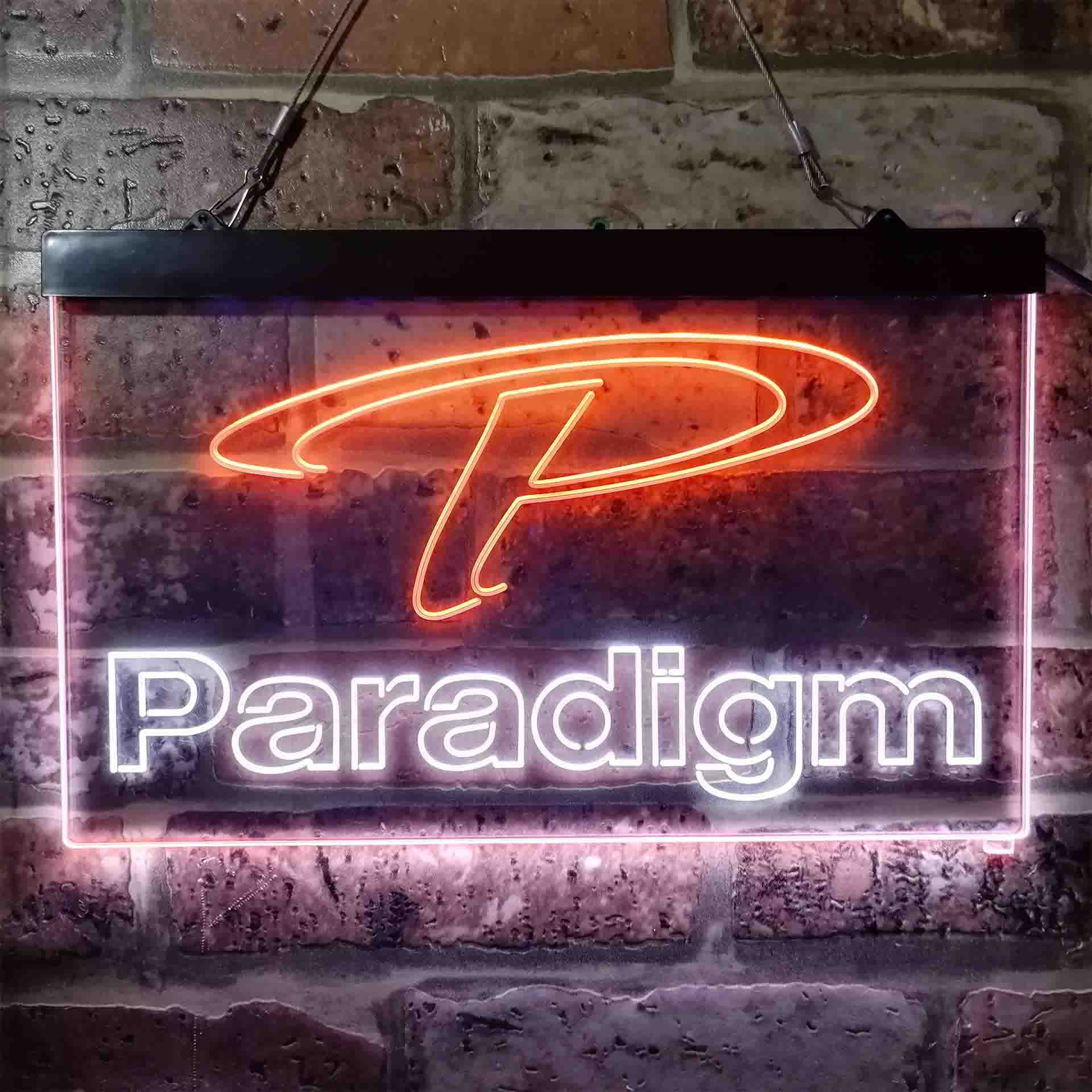 Paradigm Logo Neon LED Sign