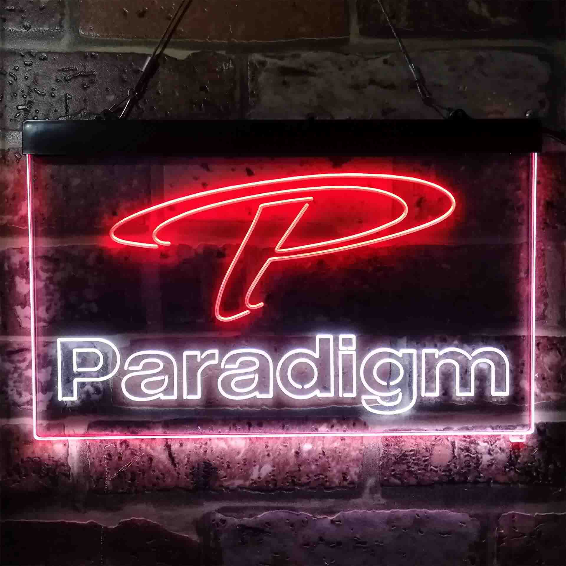 Paradigm Logo Neon LED Sign