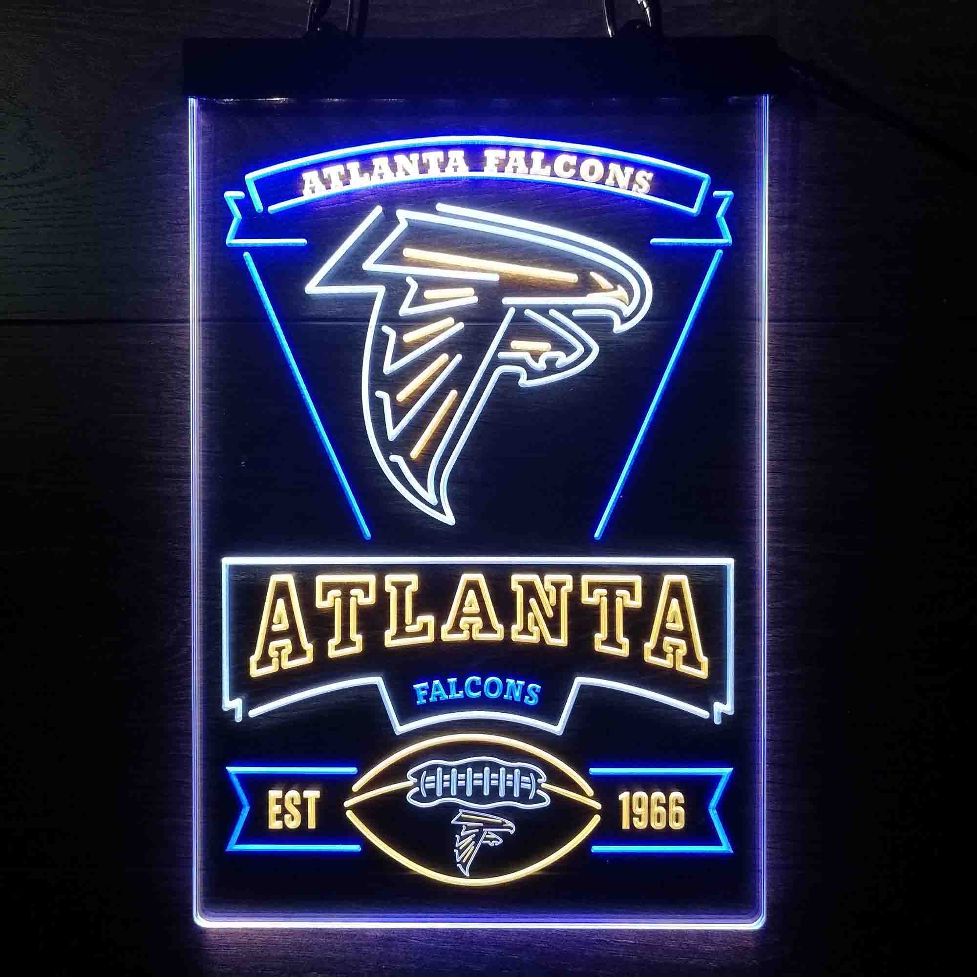 Atlanta Falcons Neon LED Sign 3 Colors