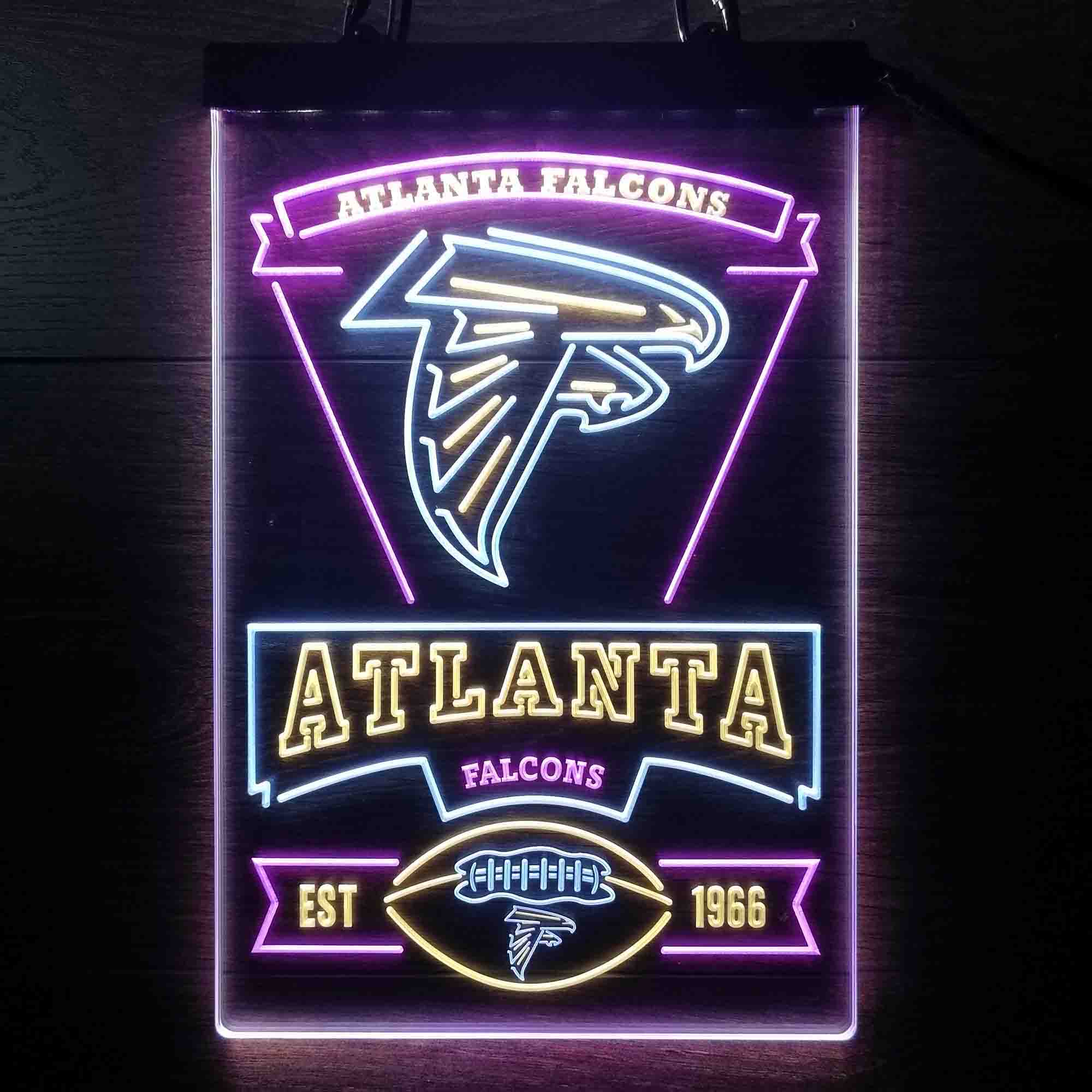 Atlanta Falcons Neon LED Sign 3 Colors