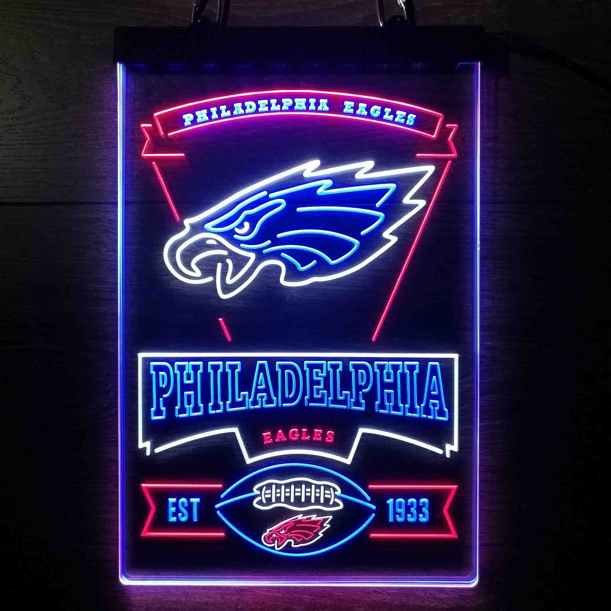 Philadelphia Eagles Neon LED Sign 3 Colors
