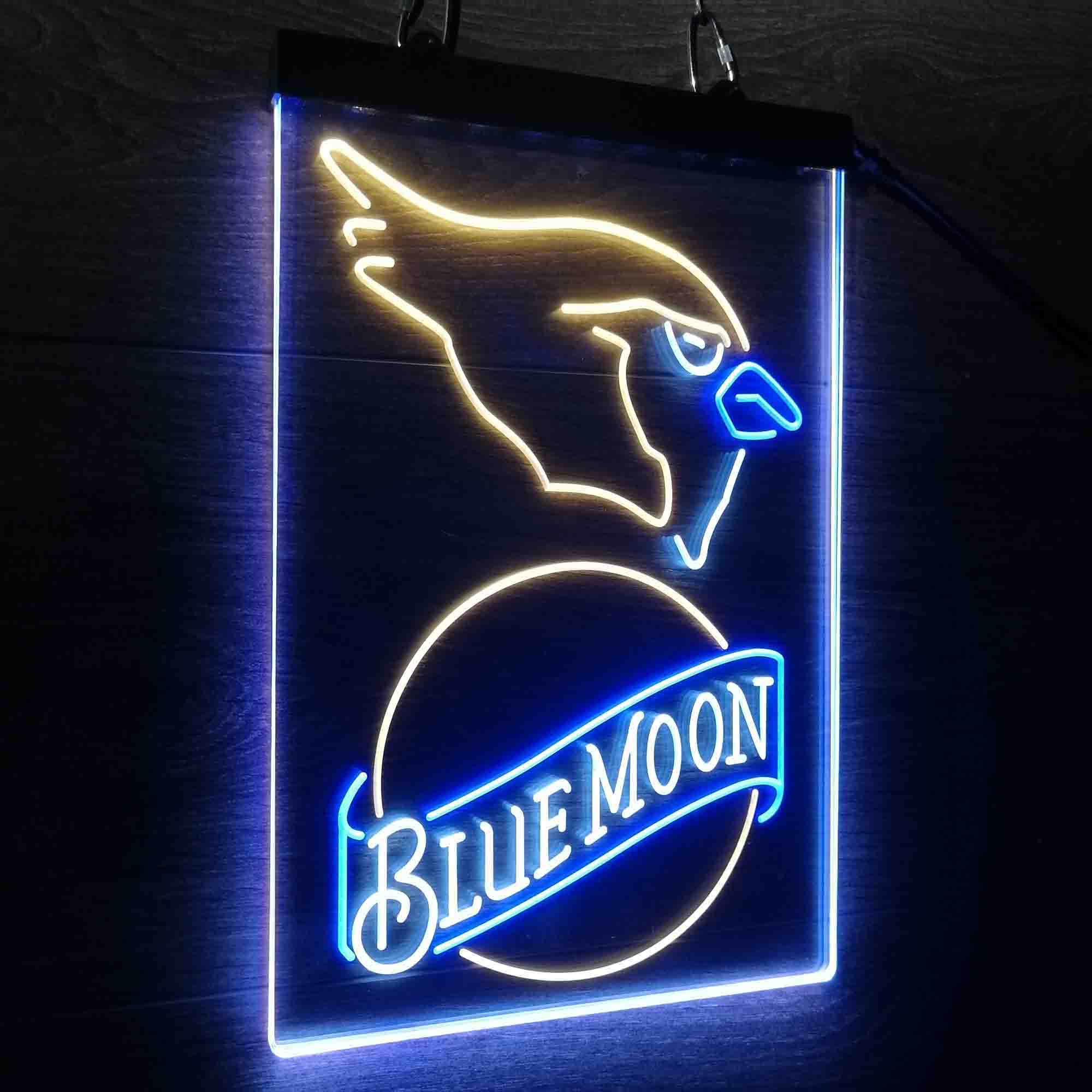 Blue Moon Bar Arizona Cardinals Est. 1920 Neon LED Sign 3 Colors