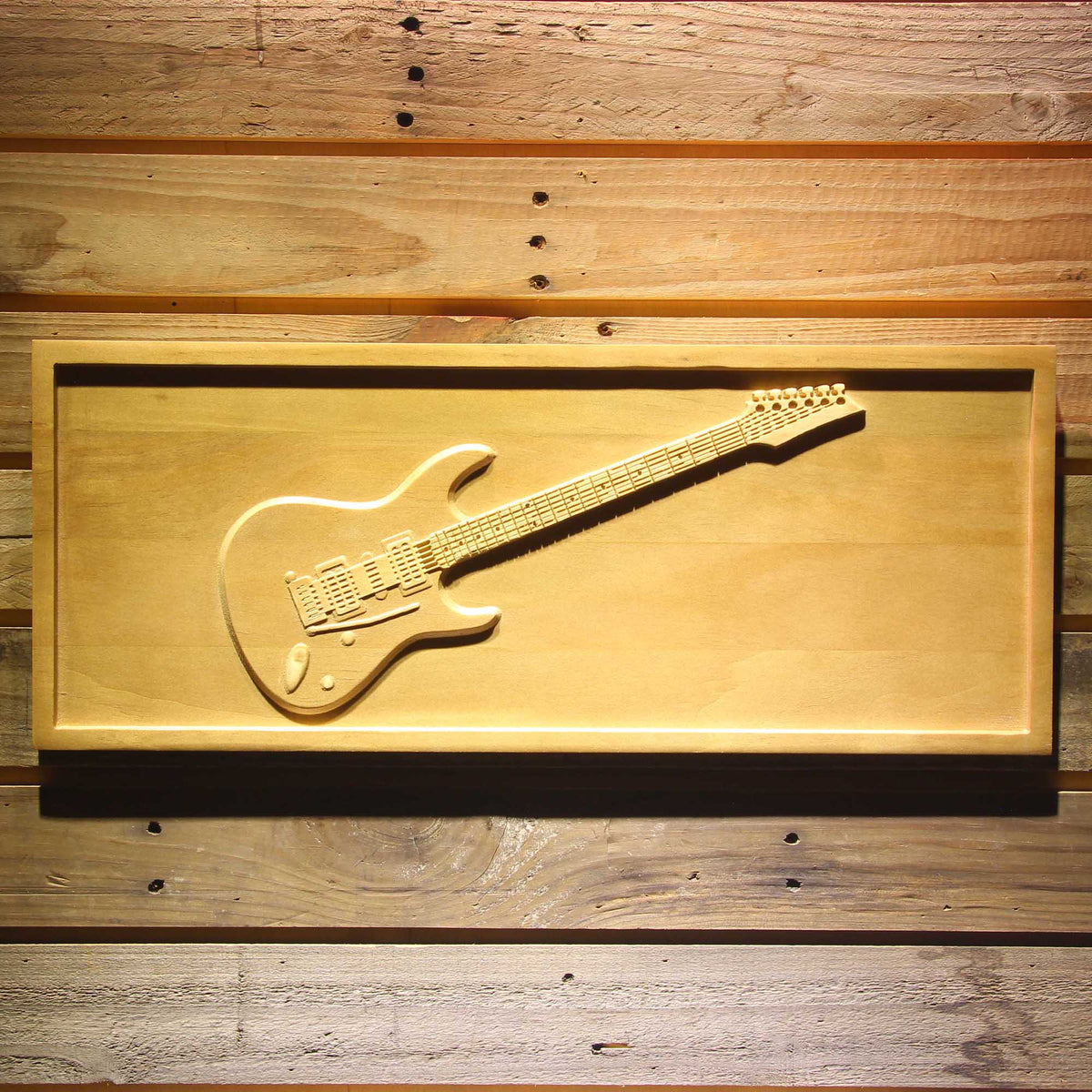 Fender Stratocaster Guitars Wooden Sign | PROLEDSIGN – joyatwall