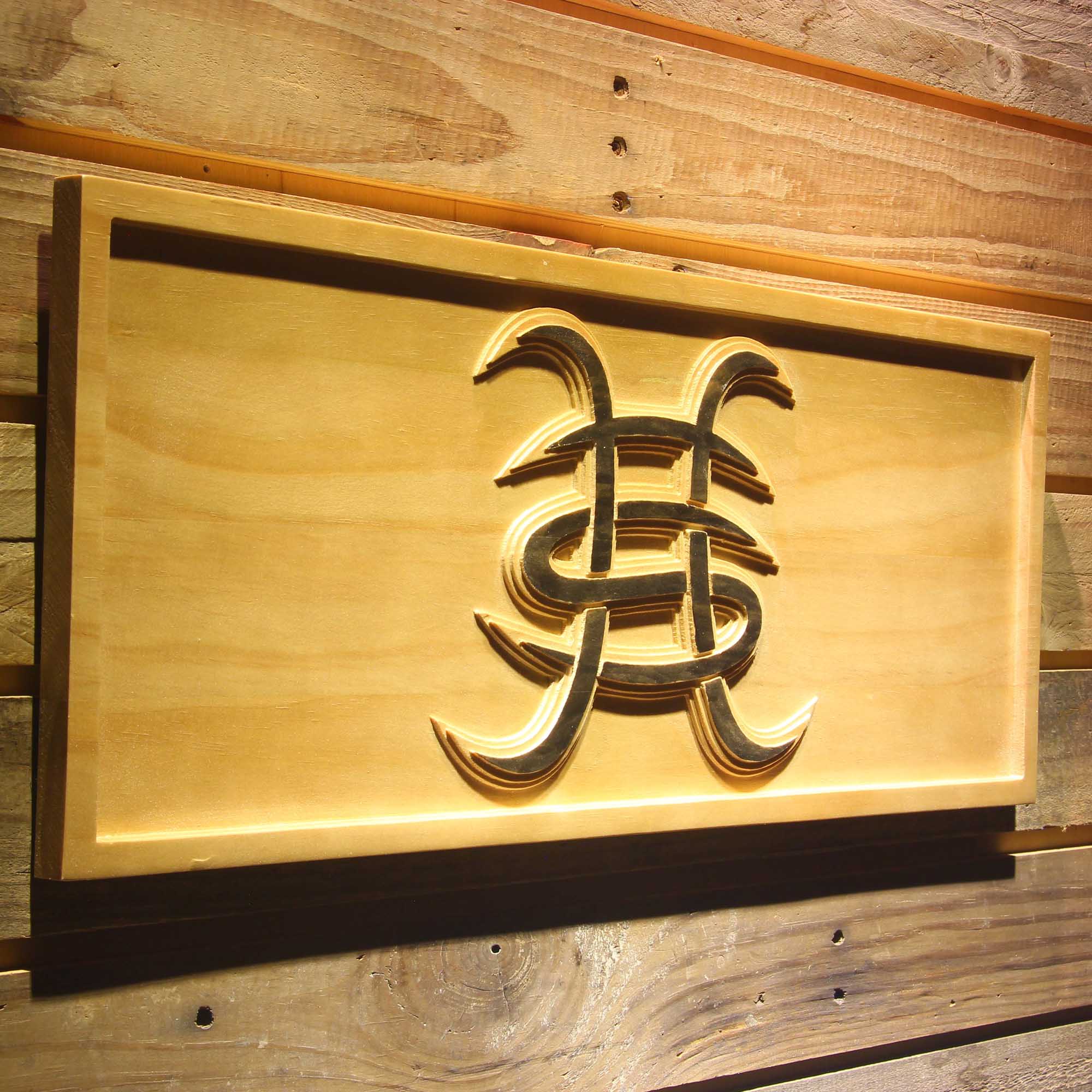 Heroes Del Silencio Spanish Rock Band 3D Wooden Engrave Sign